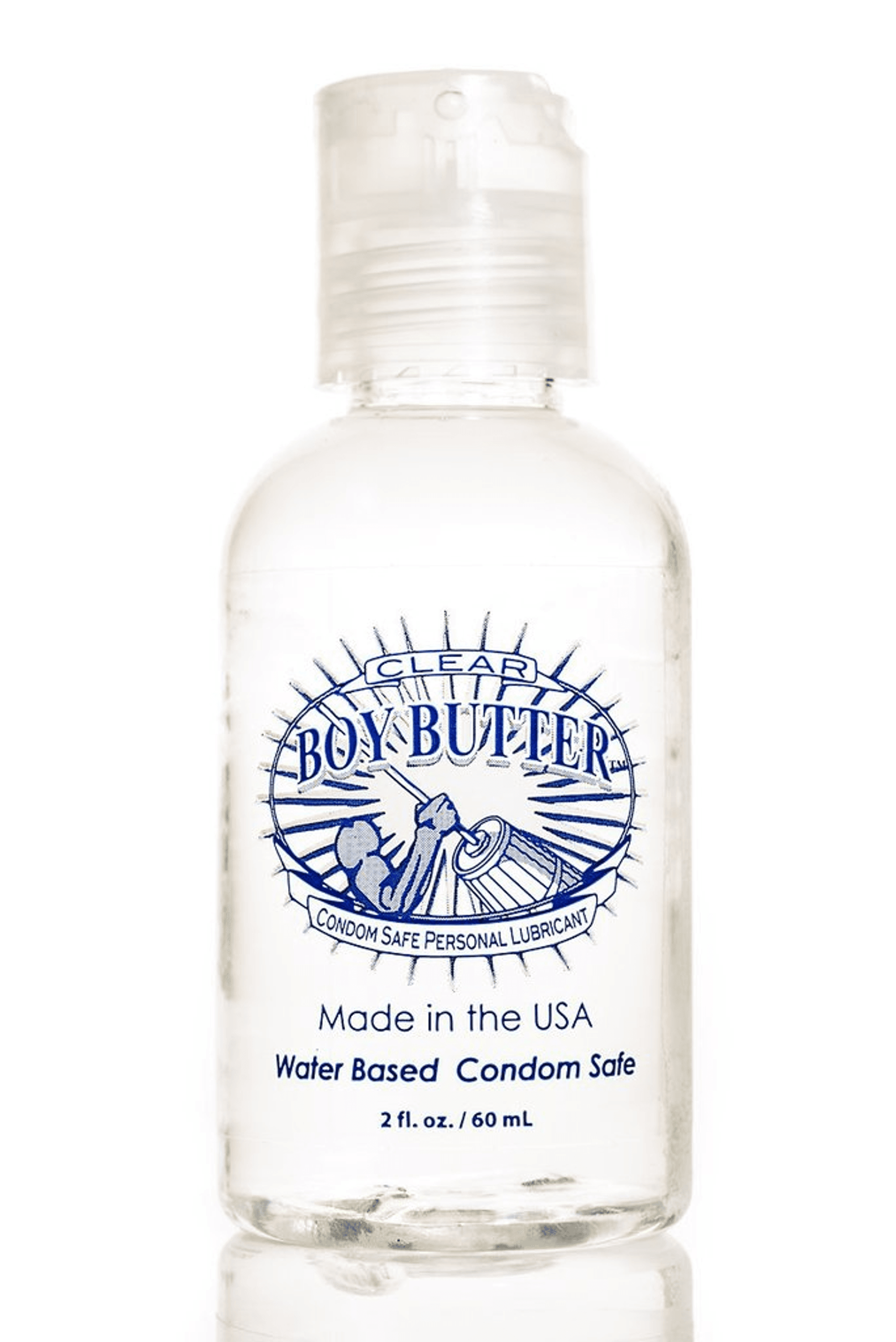 BOY BUTTER CLEAR 2 OZ BOTTLE