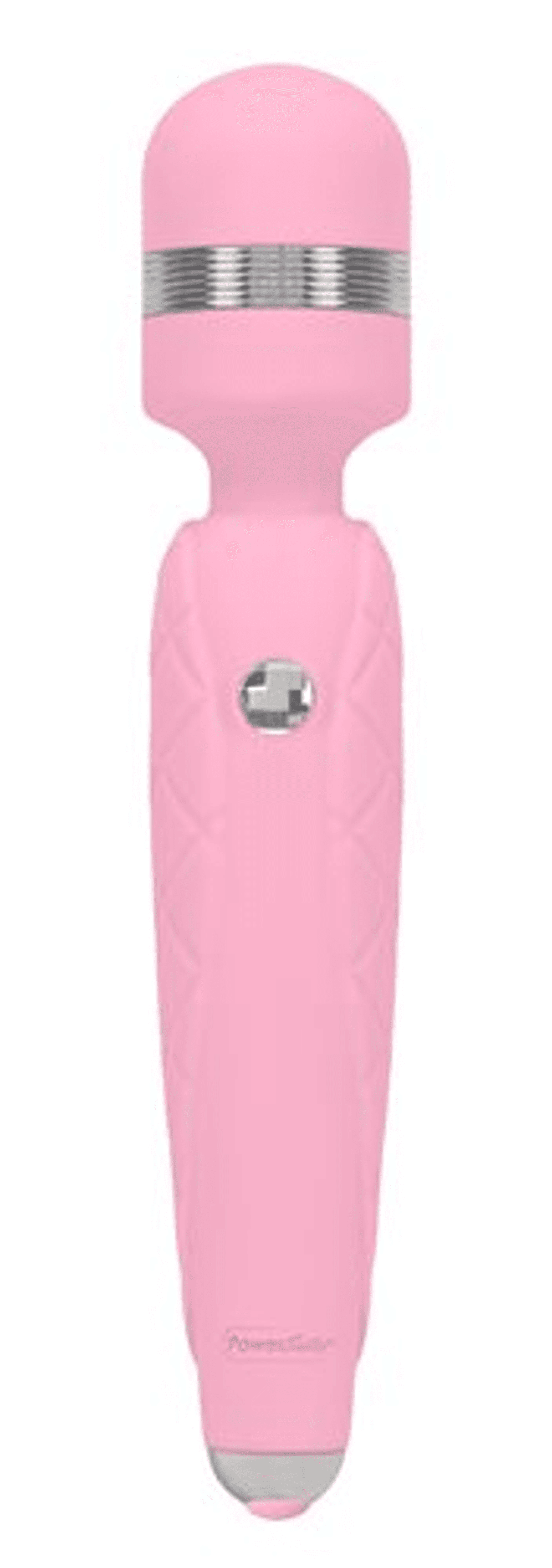 PILLOW TALK CHEEKY WAND W/SWAROVSKI CRYSTAL PINK