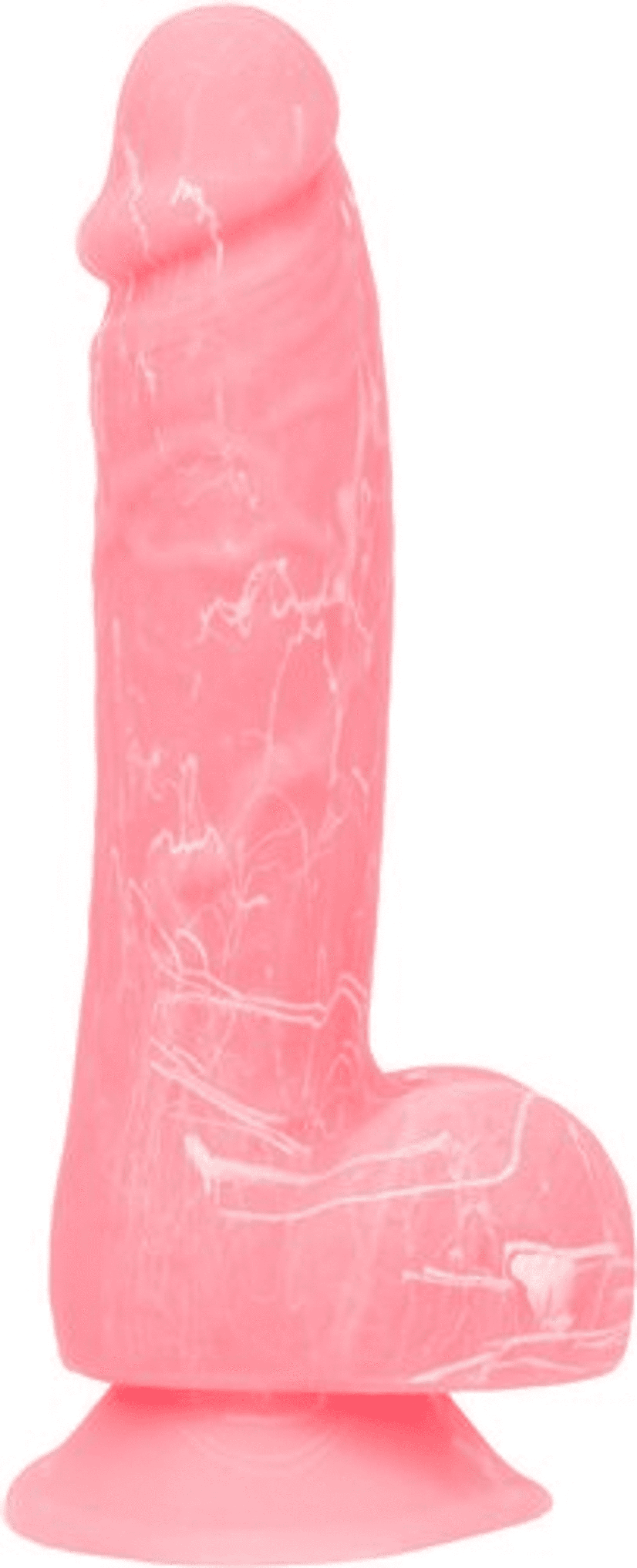 ADDICTION BRANDON 7.5IN PINK GLOW IN THE DARK
