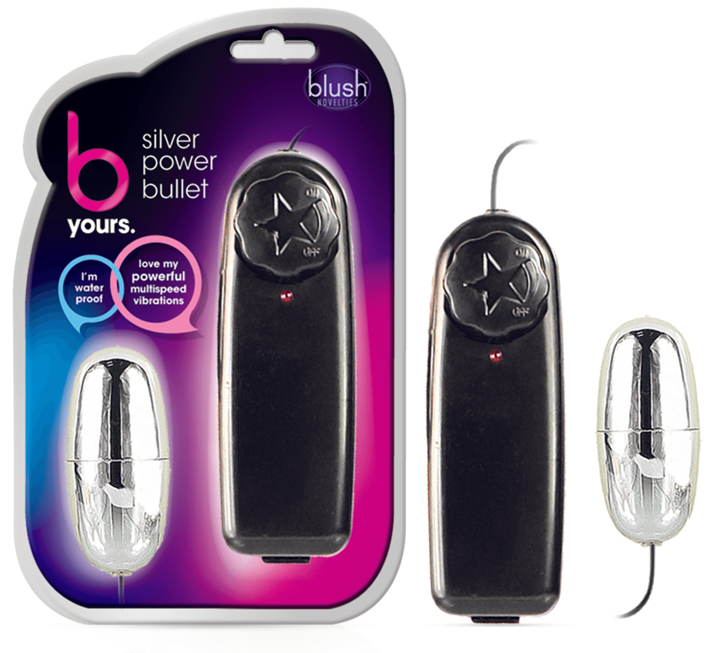 B YOURS SILVER POWER BULLET