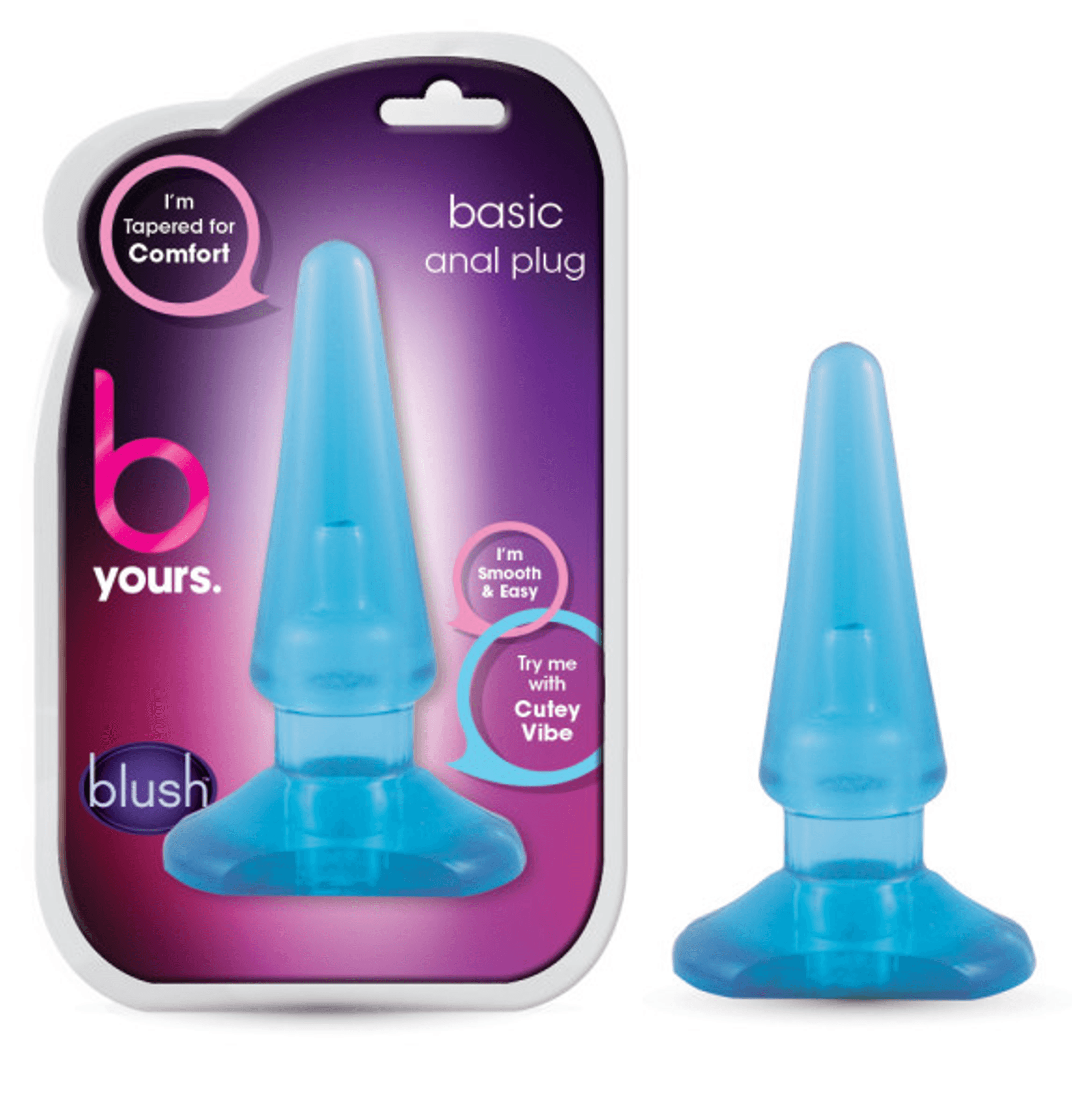 SASSY ANAL PLUG BLUE