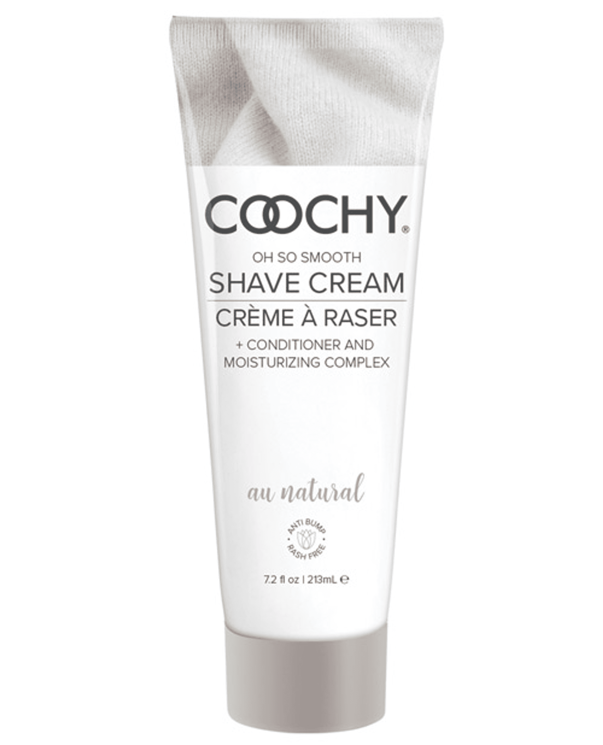 COOCHY SHAVE CREAM AU NATURAL 7.2 OZ