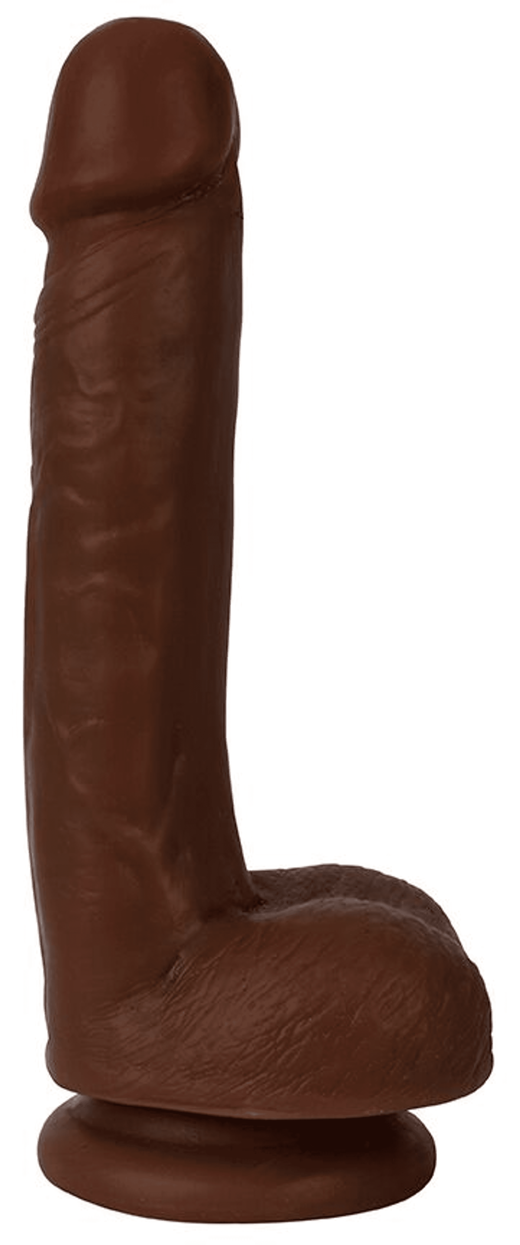 THINZ SLIM DONG 7IN W/BALLS CHOCOLATE