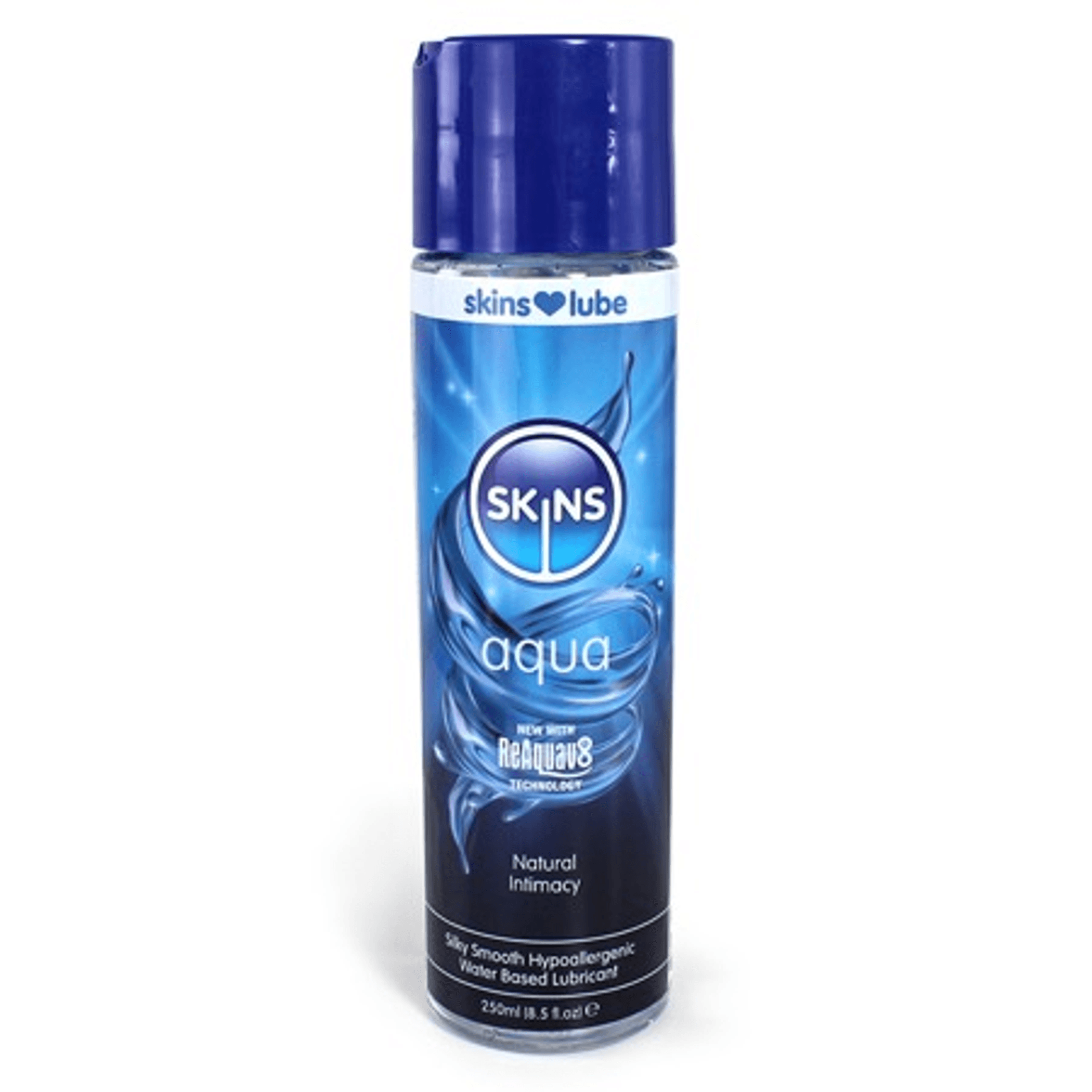 SKINS AQUA WATER BASED LUBRICANT 8 FL OZ