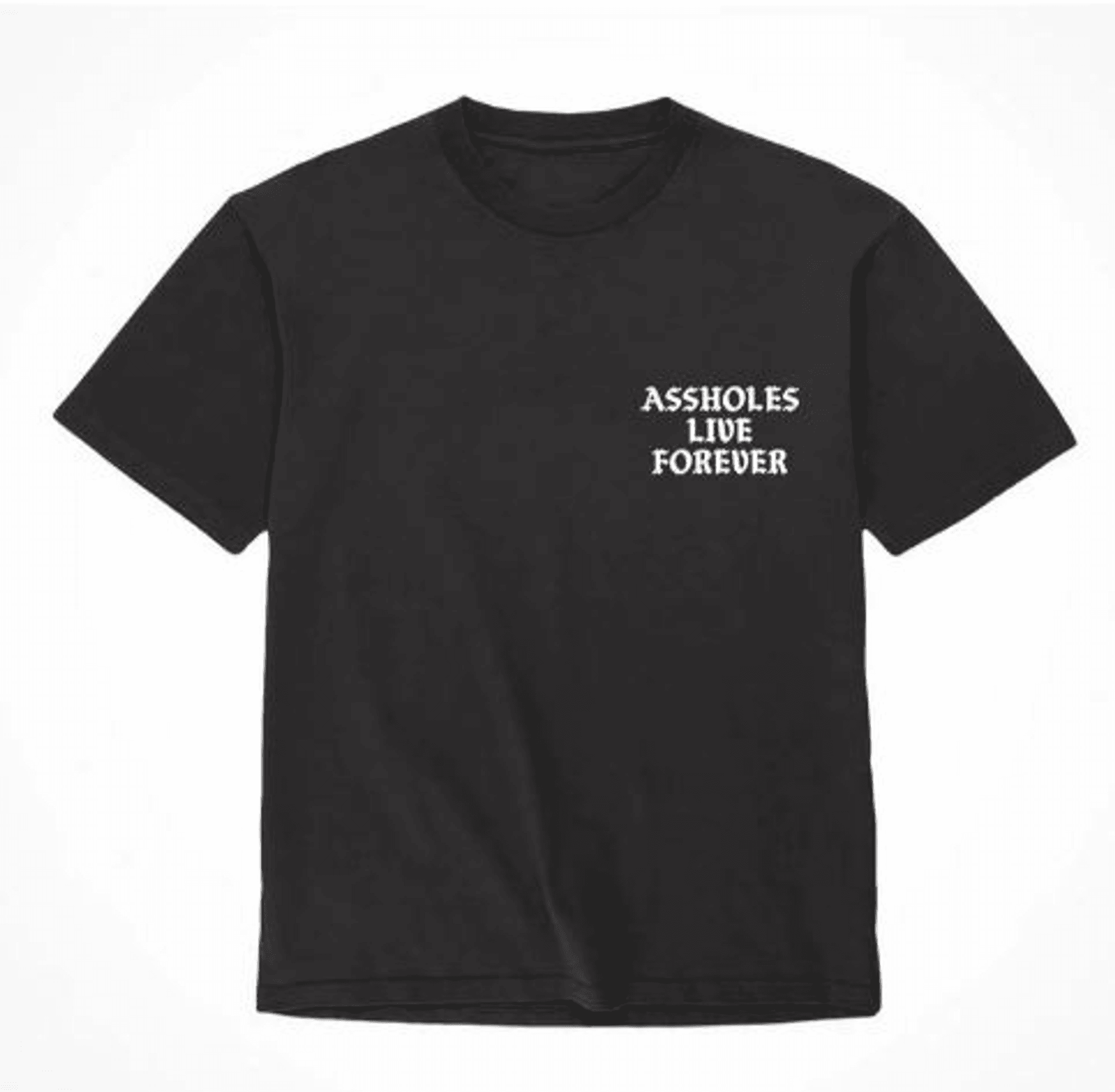 ASSHXLES LIVE FOREVER BLACK & WHITE - MEDIUM