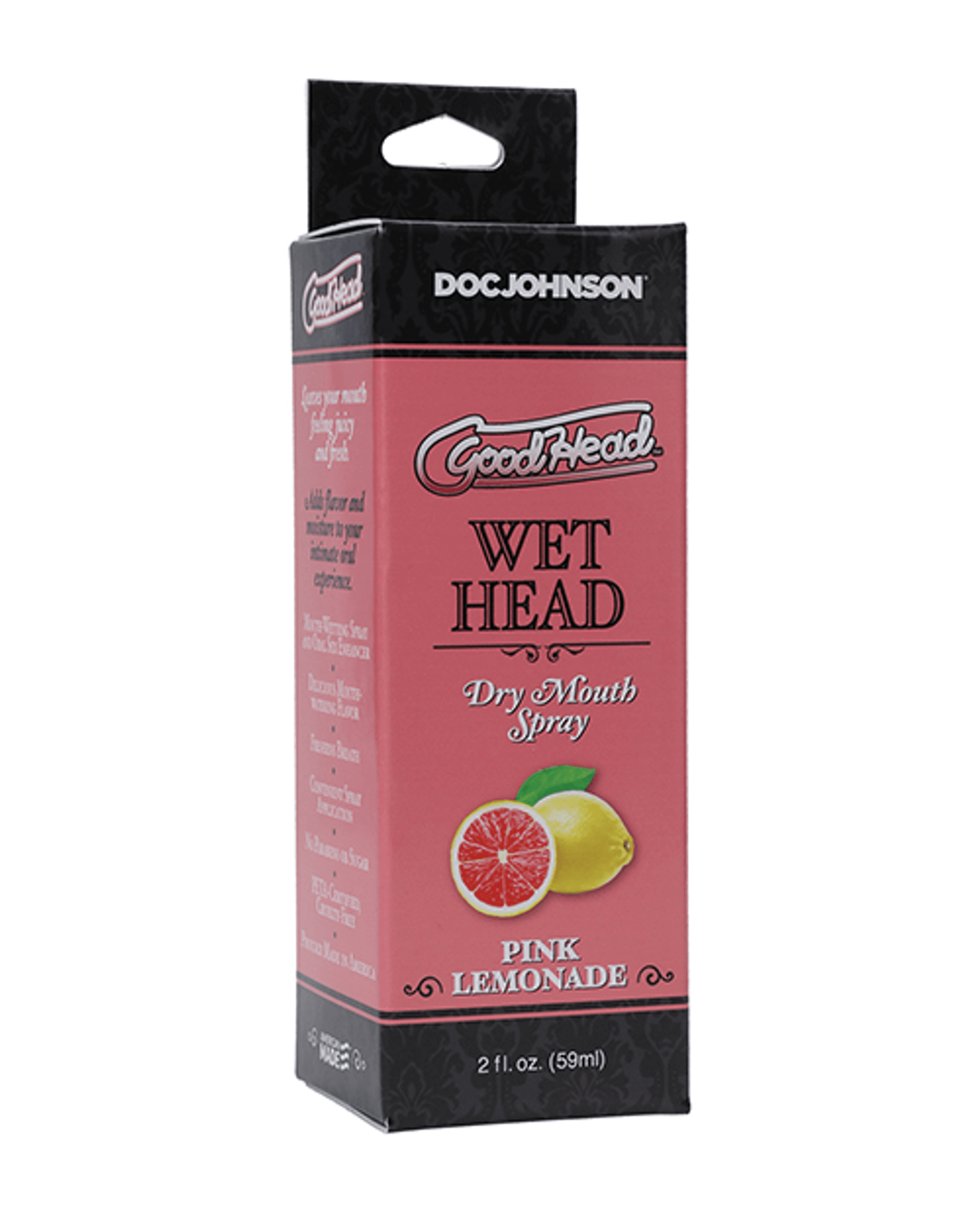 GOODHEAD WET HEAD DRY MOUTH SPRAY PINK LEMONADE 2 OZ
