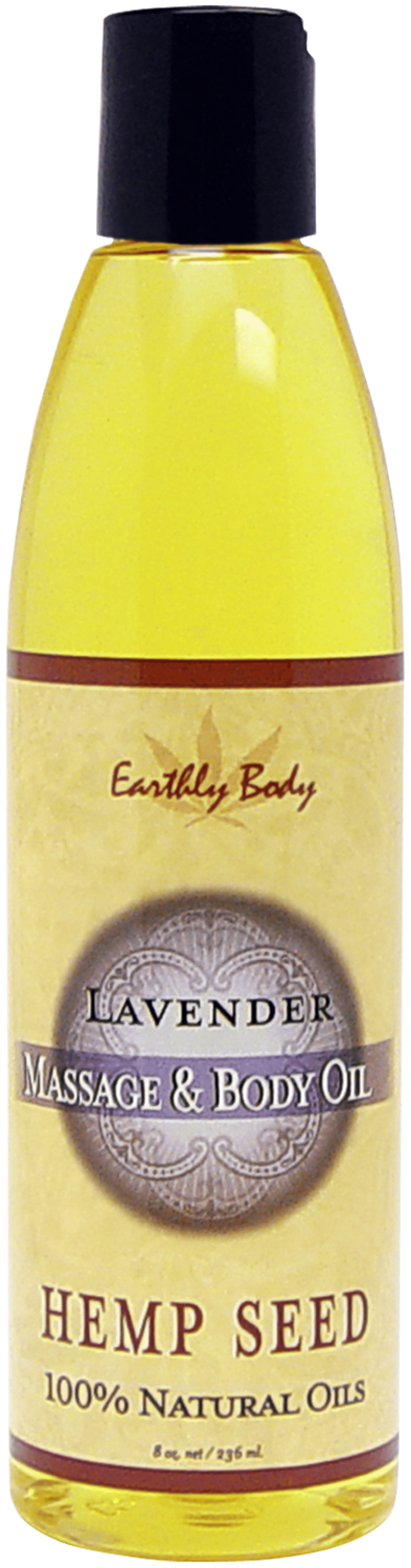 MASSAGE & BODY OIL LAVENDER 8 OZ