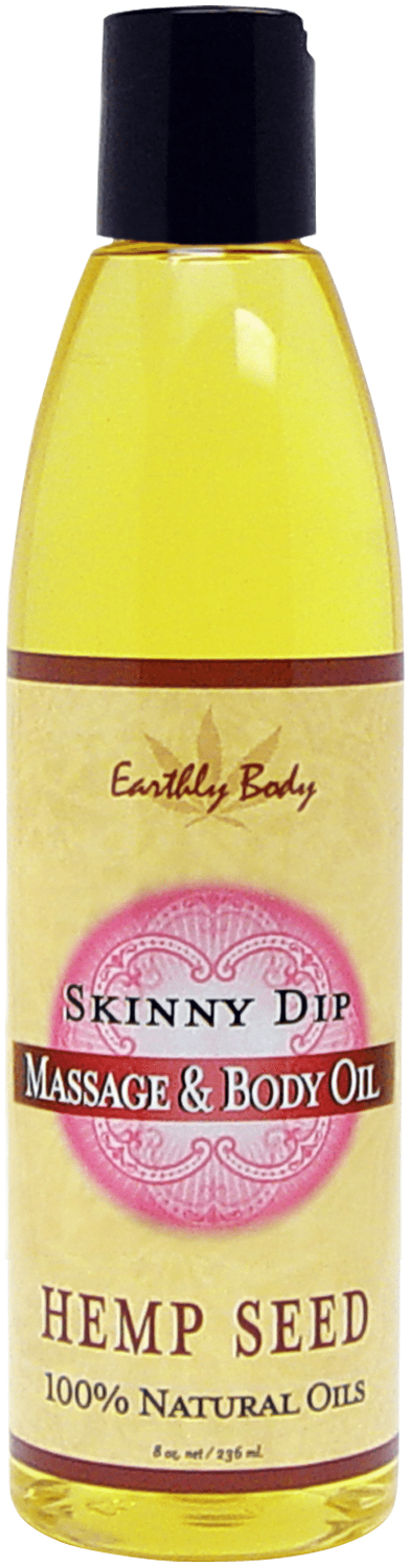 MASSAGE & BODY OIL SKINNY DIP 8 OZ