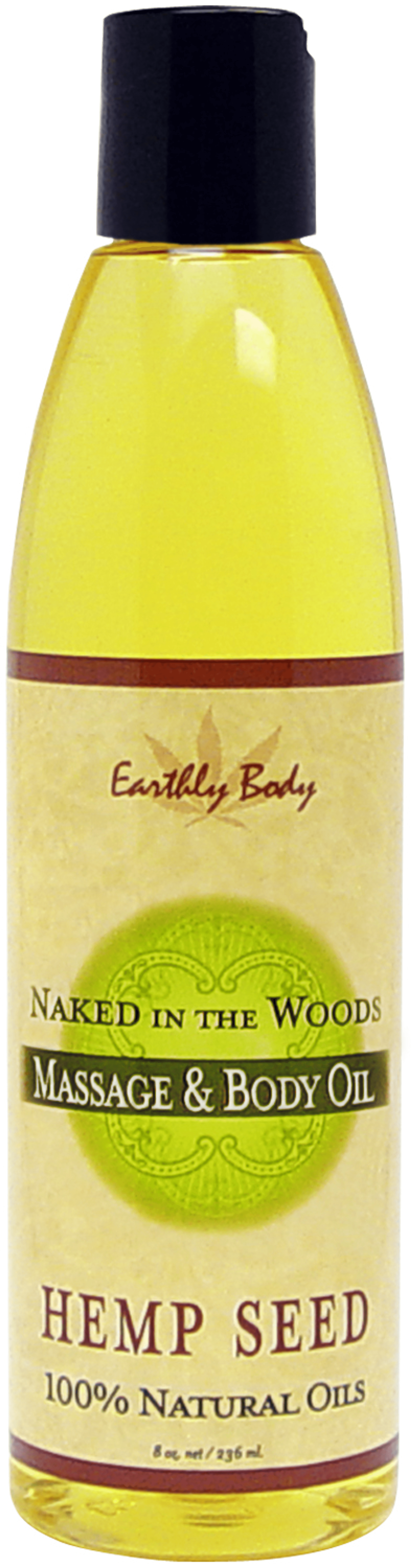 MASSAGE OIL NAKED IN THE WOODS 8 OZ