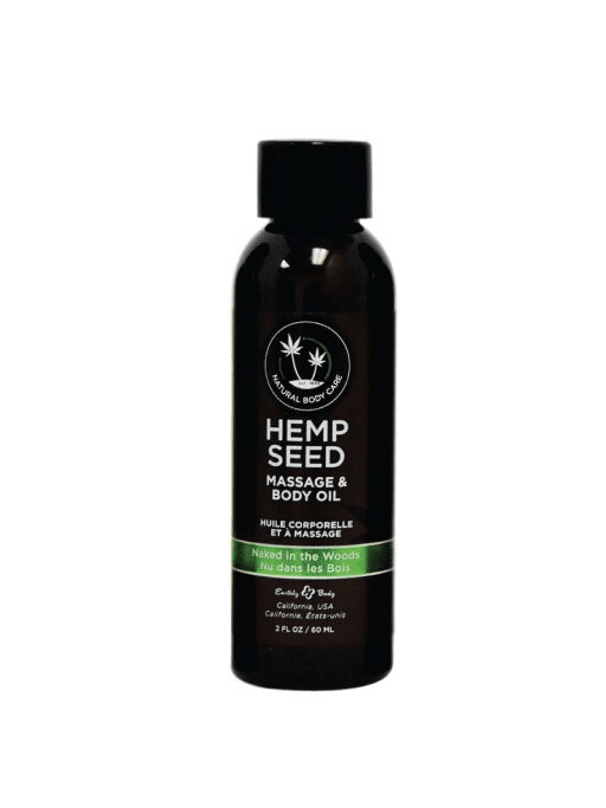 MASSAGE OIL NAKED IN THE WOODS 2 OZ