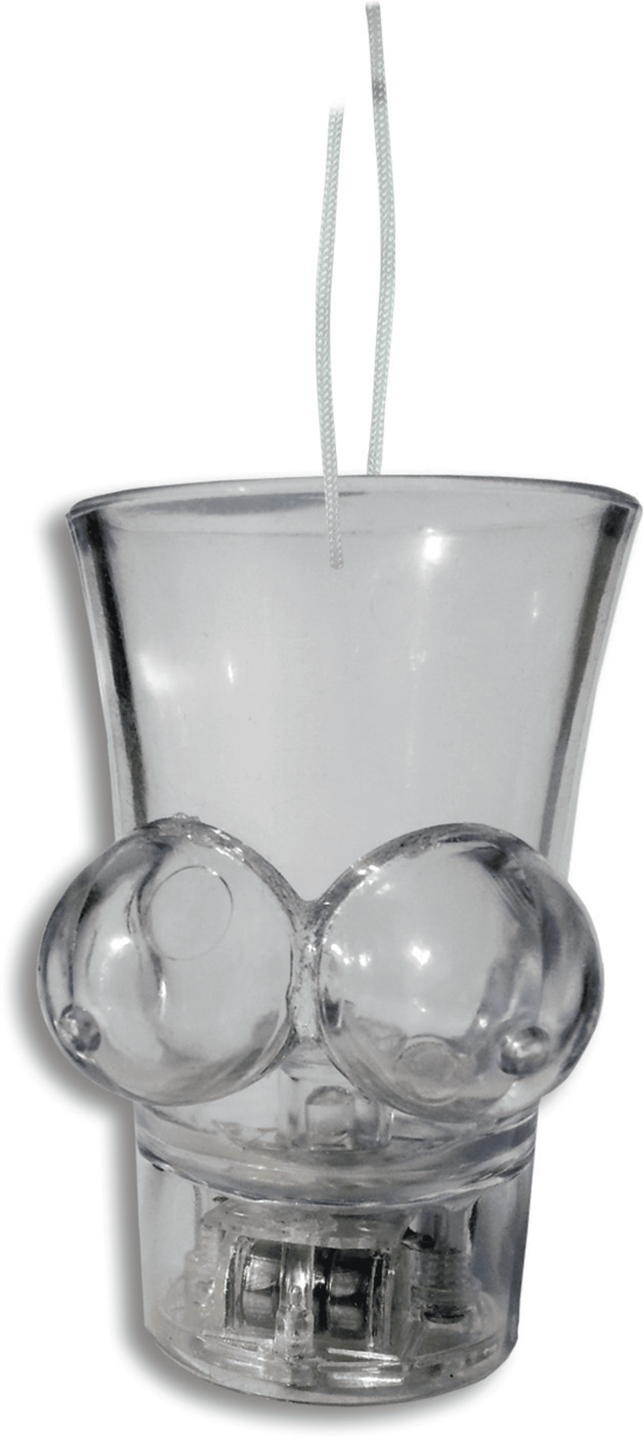 LIGHT UP BOOBIE SHOT GLASS W/STRING