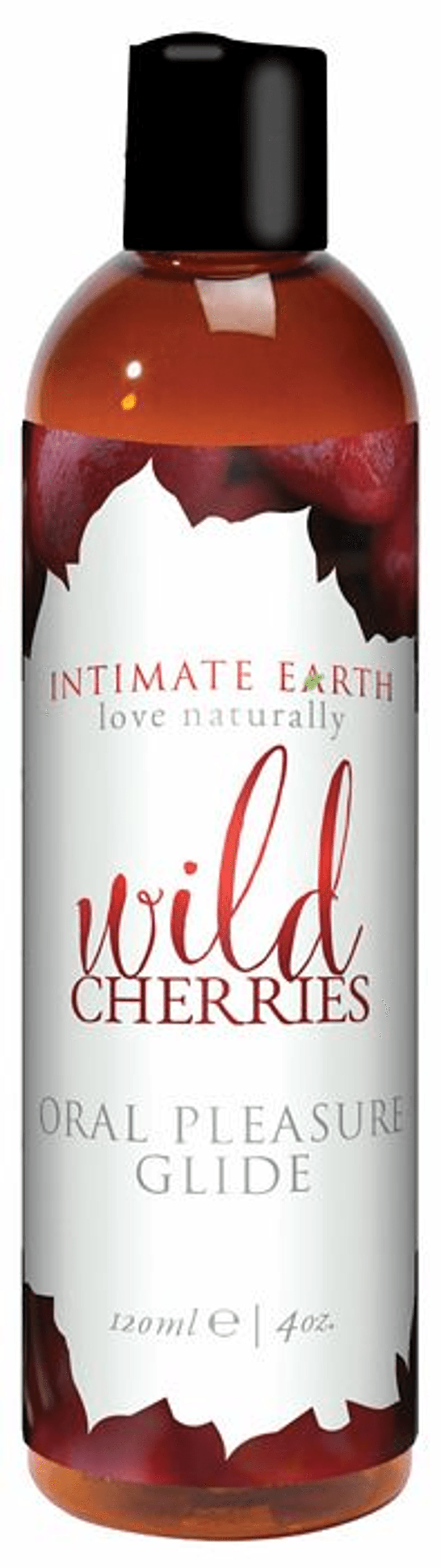 INTIMATE EARTH WILD CHERRIES GLIDE 4 OZ