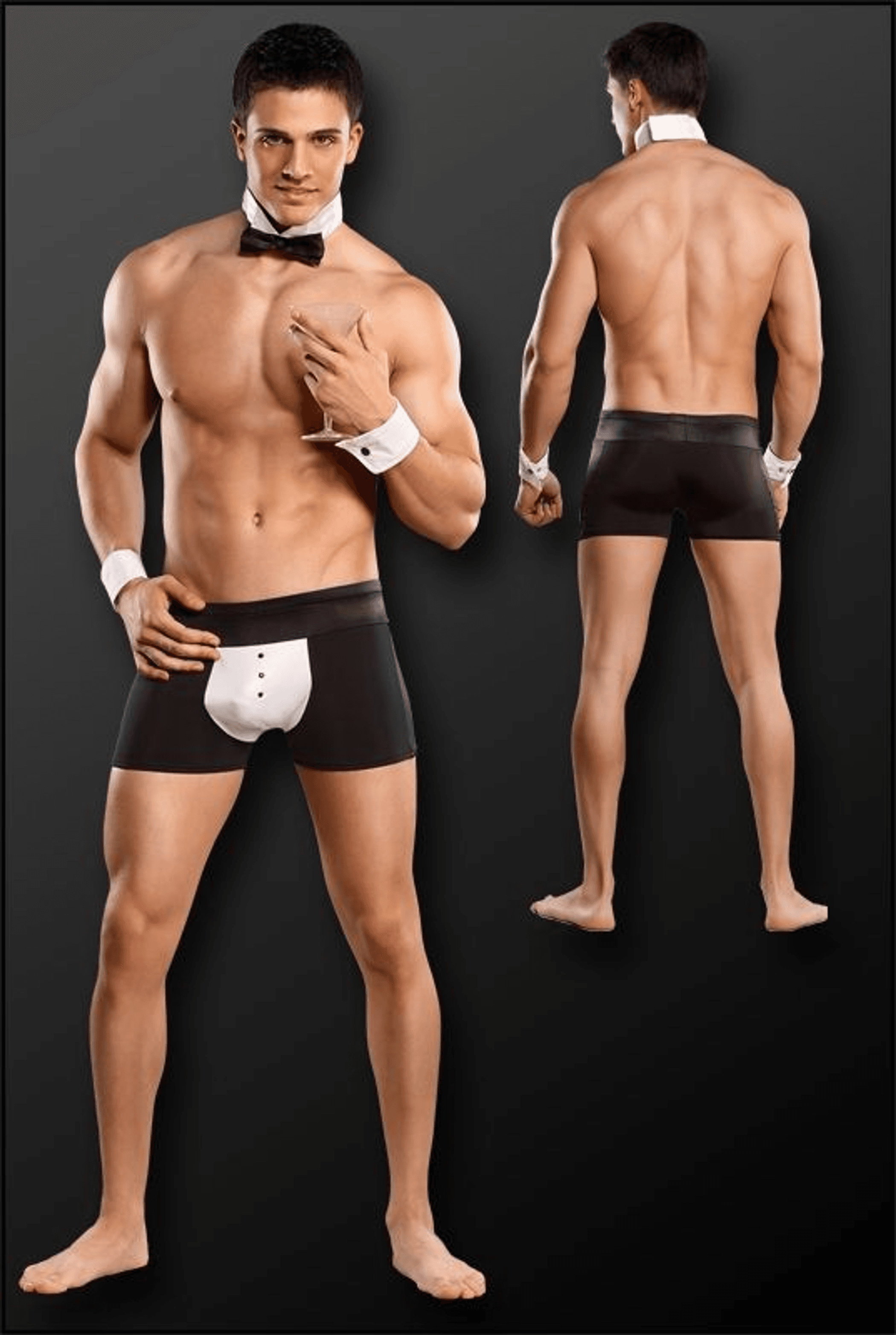COSTUME BUTT-LER BLACK L/XL