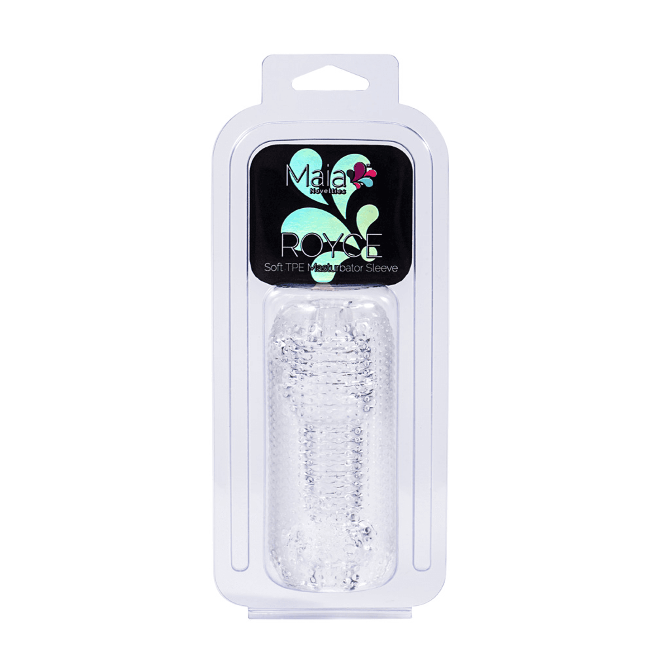 ROYCE CRYSTAL MASTURBATOR CLEAR