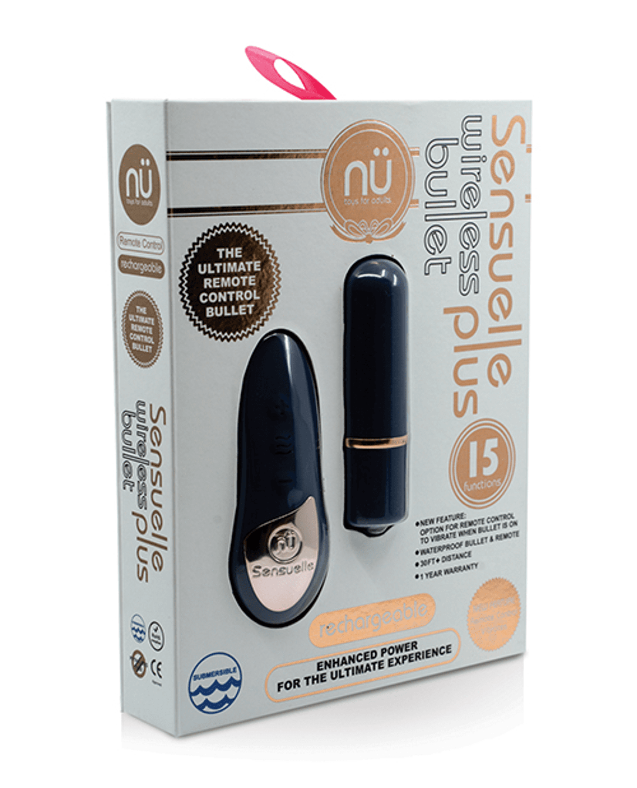 SENSUELLE BULLET PLUS NAVY BLUE