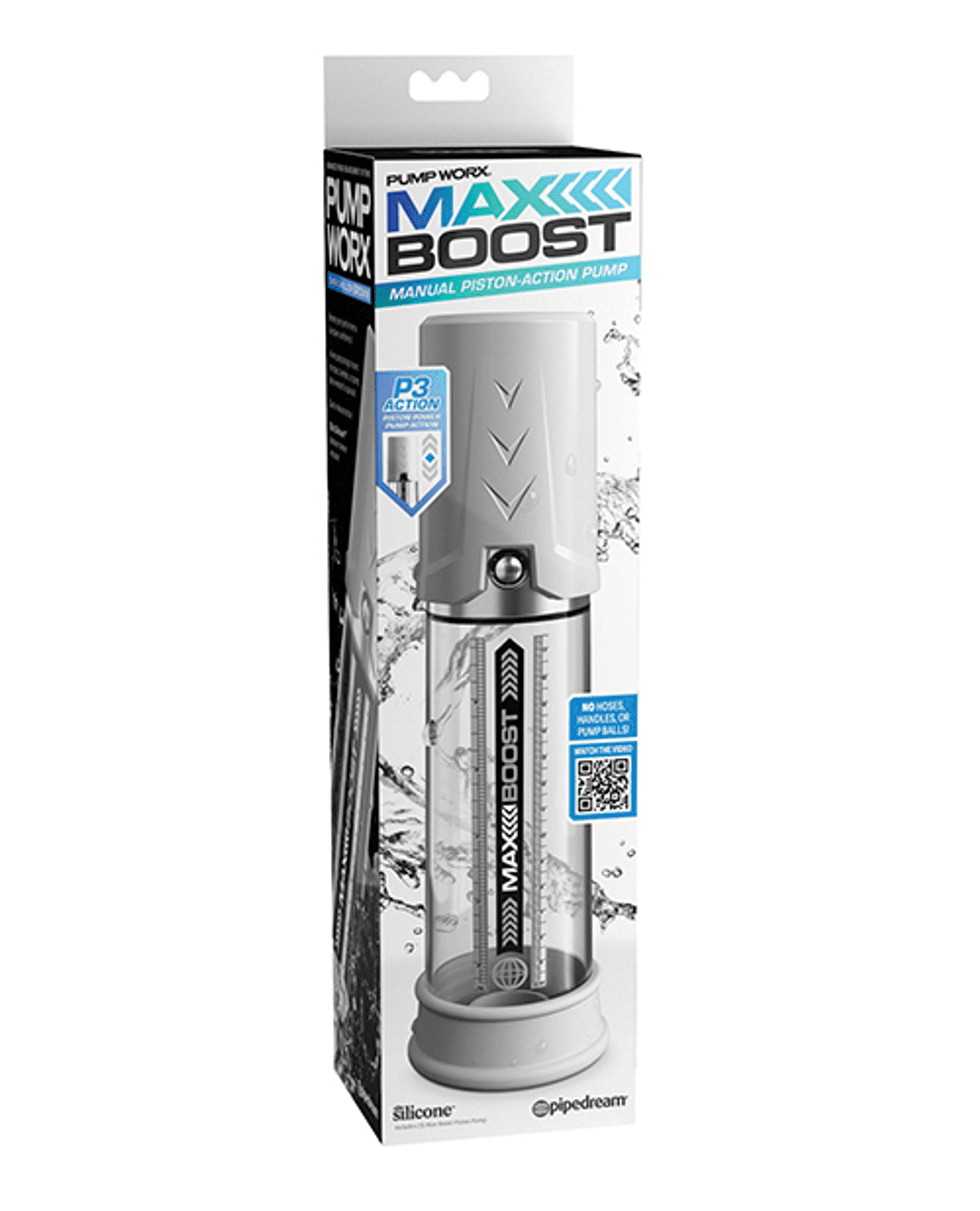 PUMP WORX MAX BOOST WHITE/ CLEAR