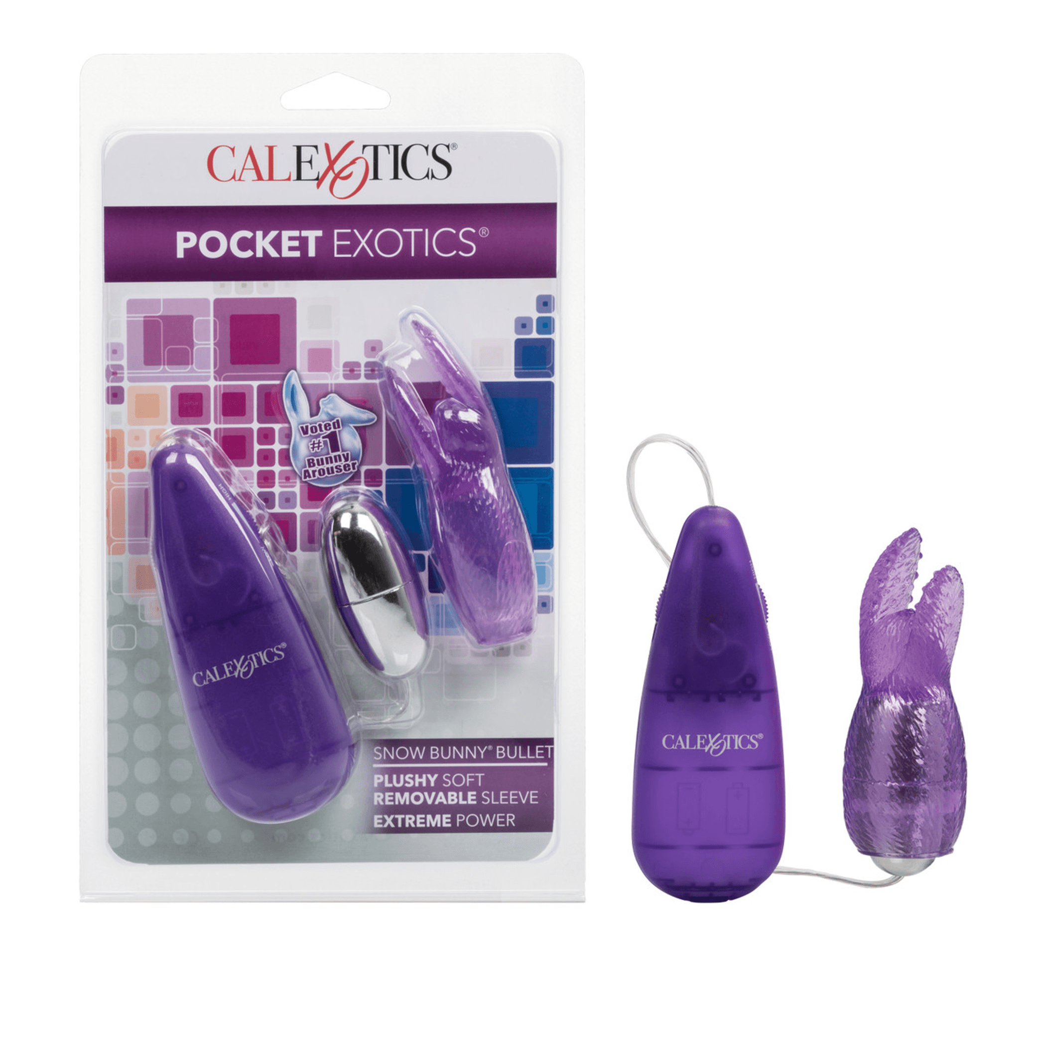 POCKET EXOTIC SNOW BUNNY BULLET PURPLE