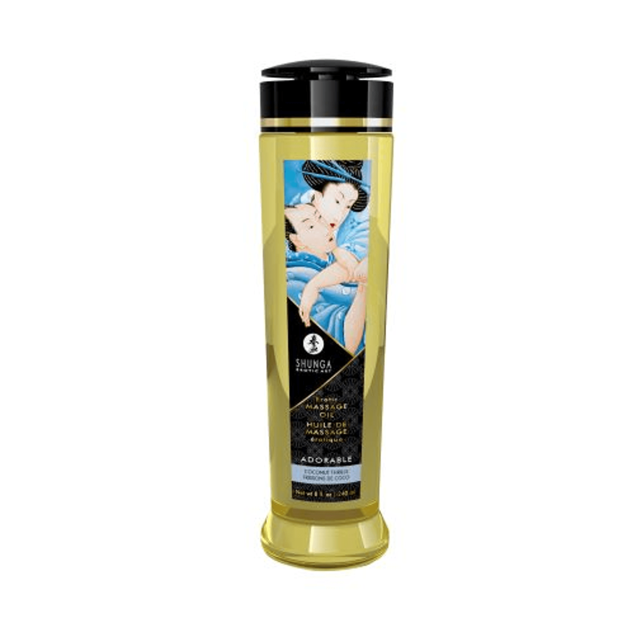 MASSAGE OIL ADORABLE/ COCONUT THRILLS 8 OZ