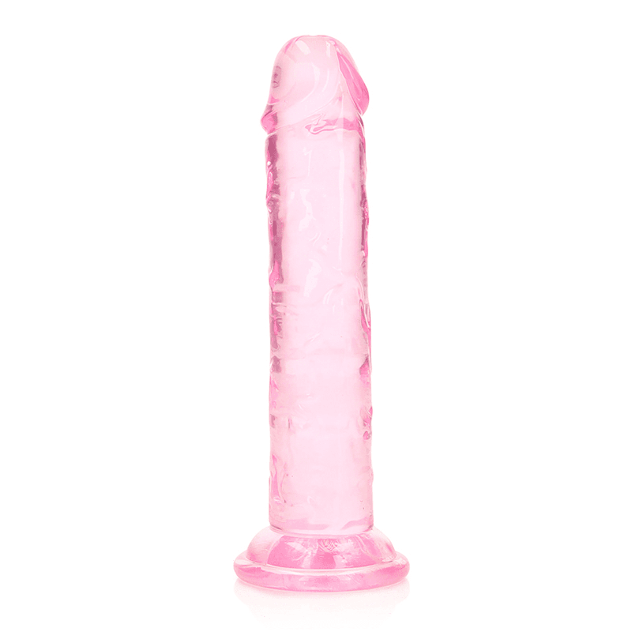 REALROCK STRAIGHT REALISTIC 6 IN DILDO PINK