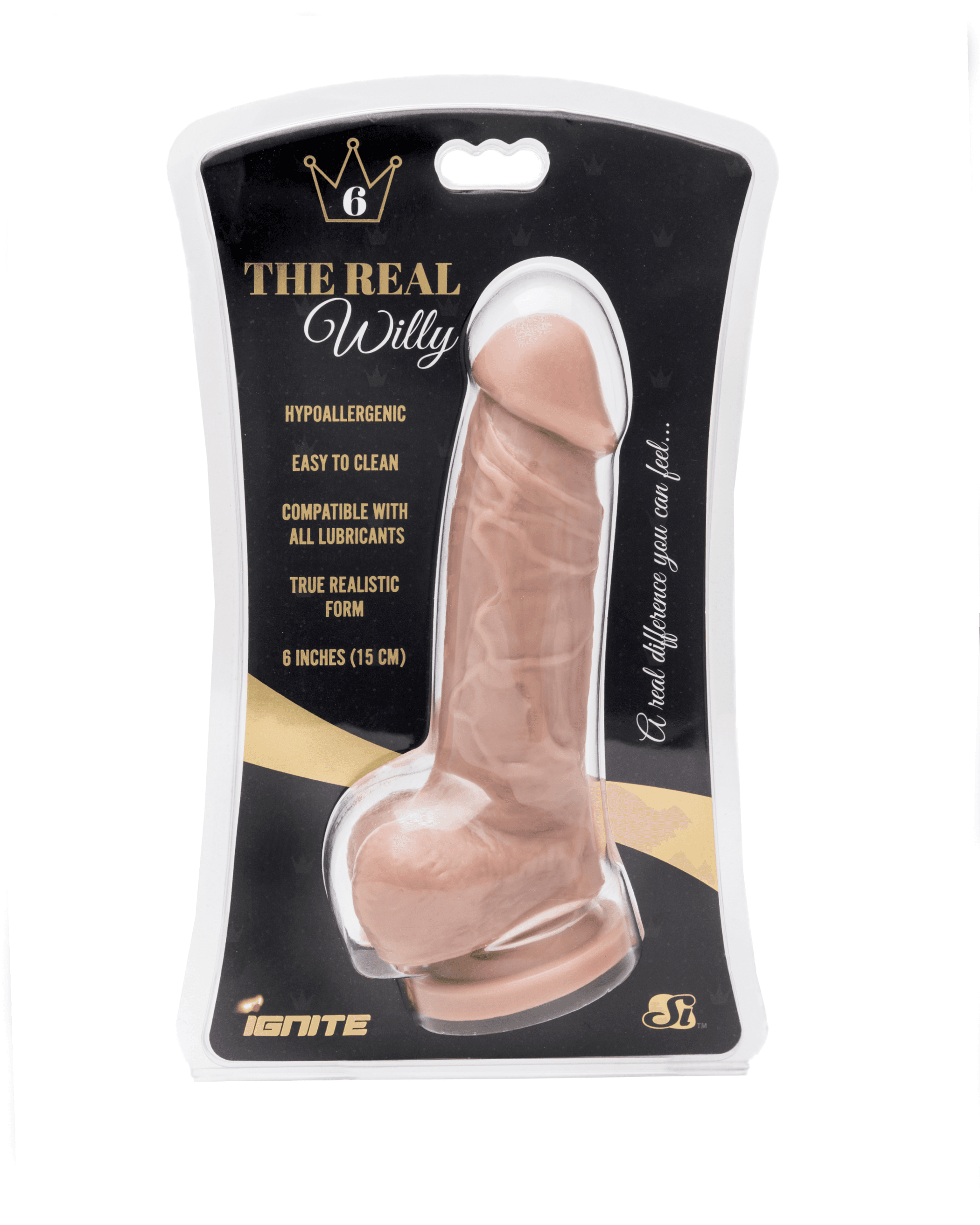 REAL WILLY 6IN VANILLA