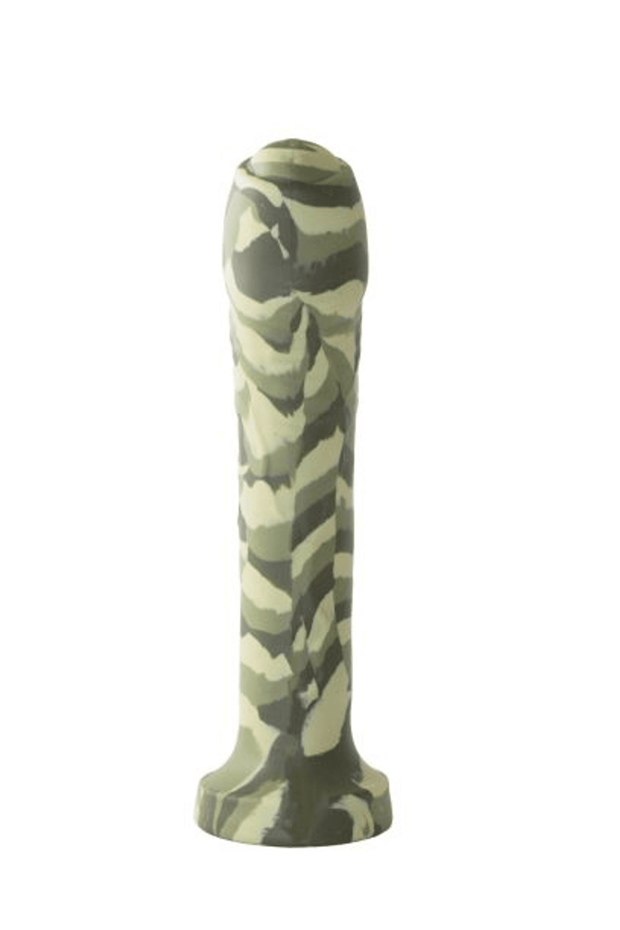 MAJOR DICK COMMANDO 7.25 UNCUT GREEN CAMO DONG "