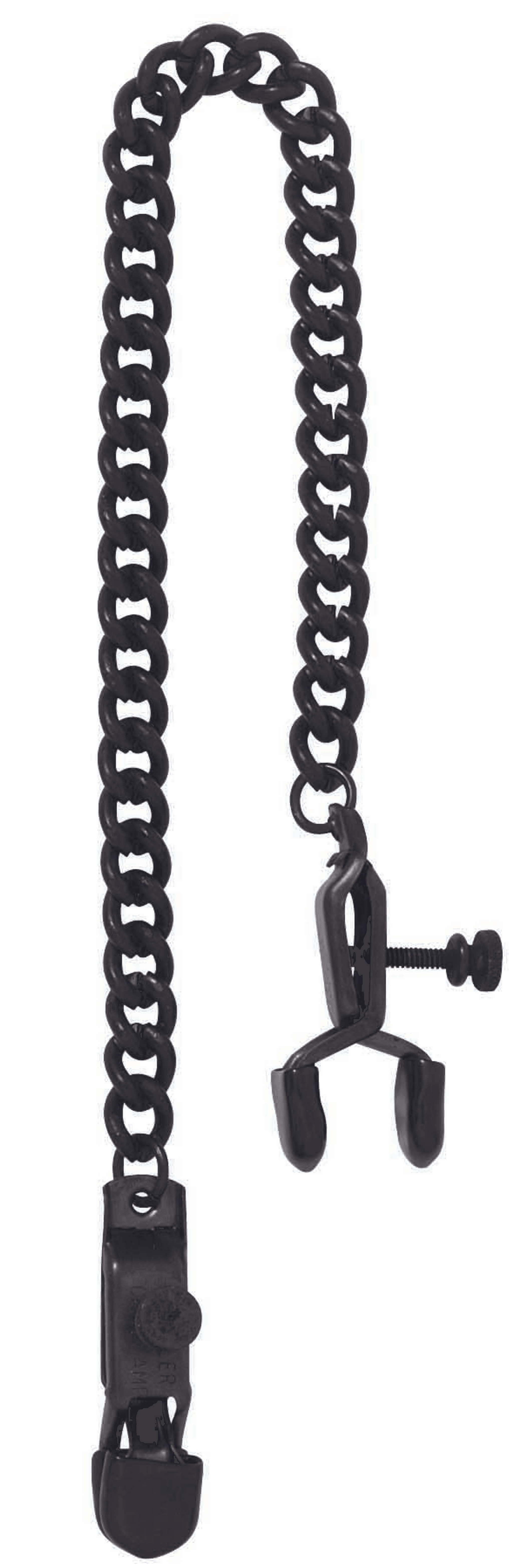 OPEN WIDE BLACKLINE CLAMP W/ LINK CHAIN