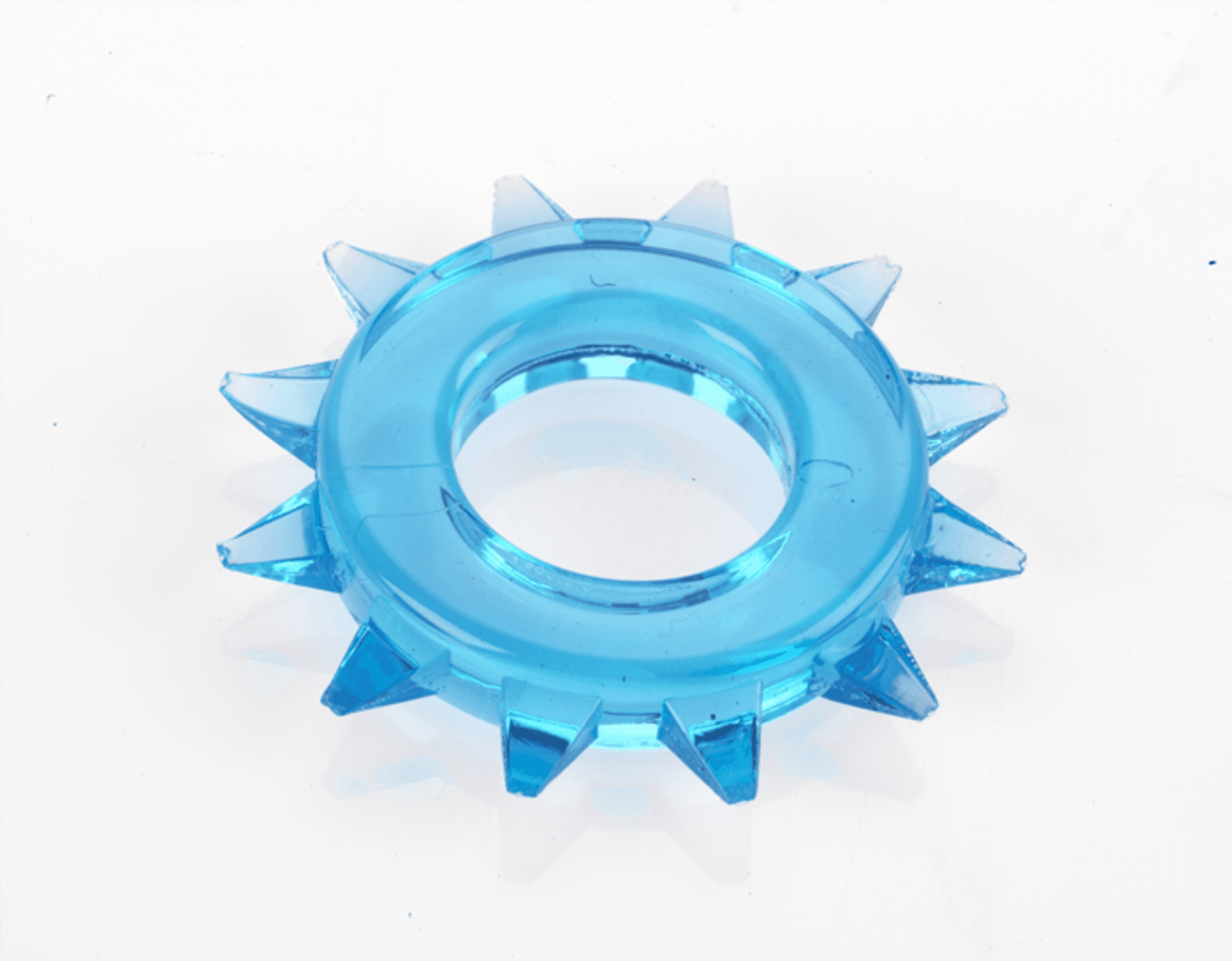 ELASTOMER C RING STUD BLUE