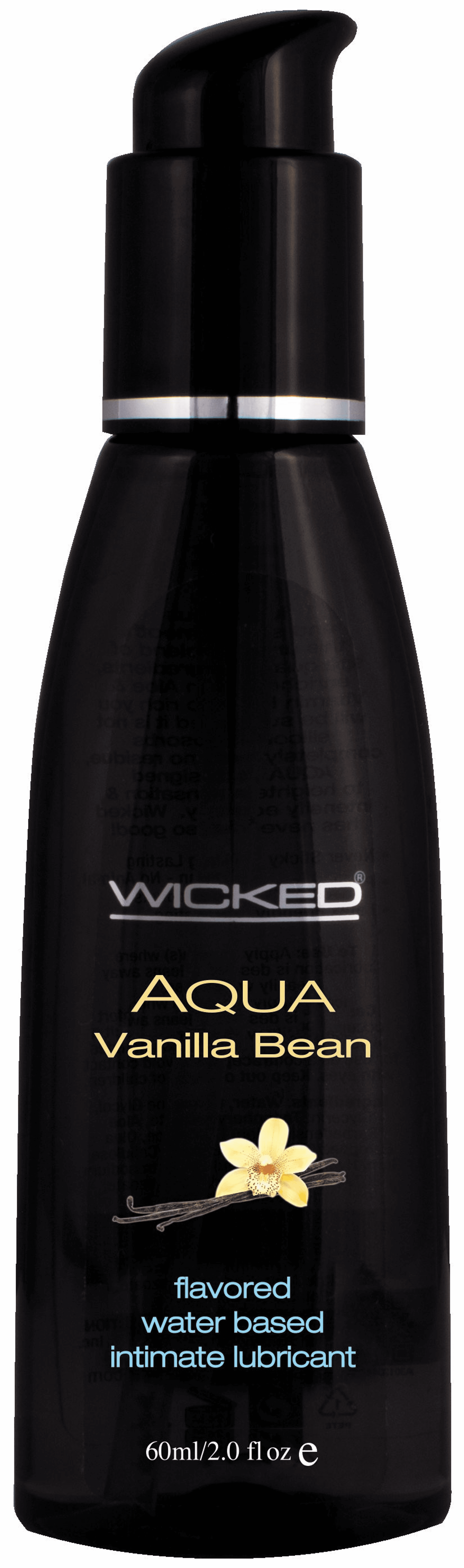 WICKED AQUA VANILLA BEAN LUBE 2 OZ