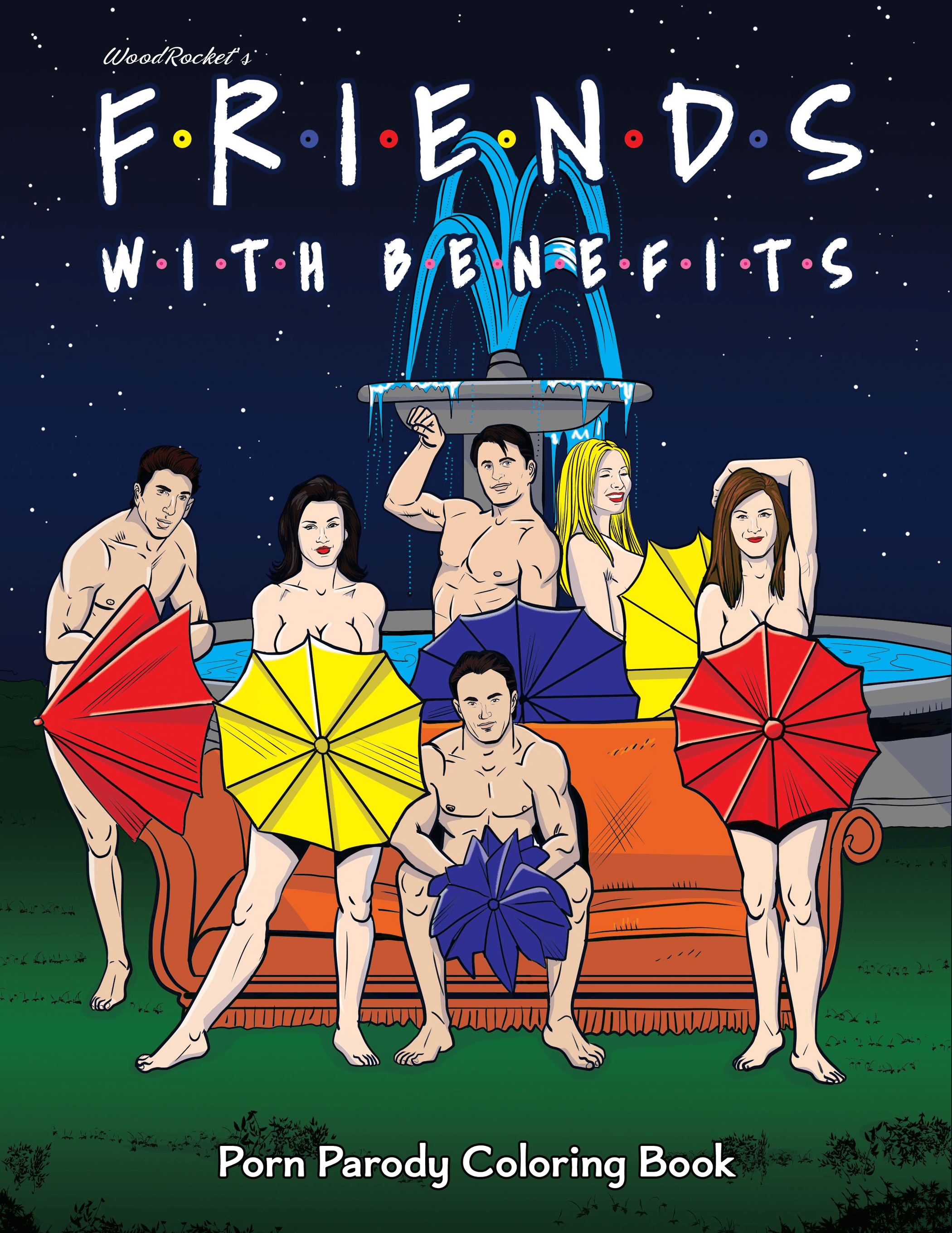 FRIENDS PORN PARODY COLORING BOOK (NET)