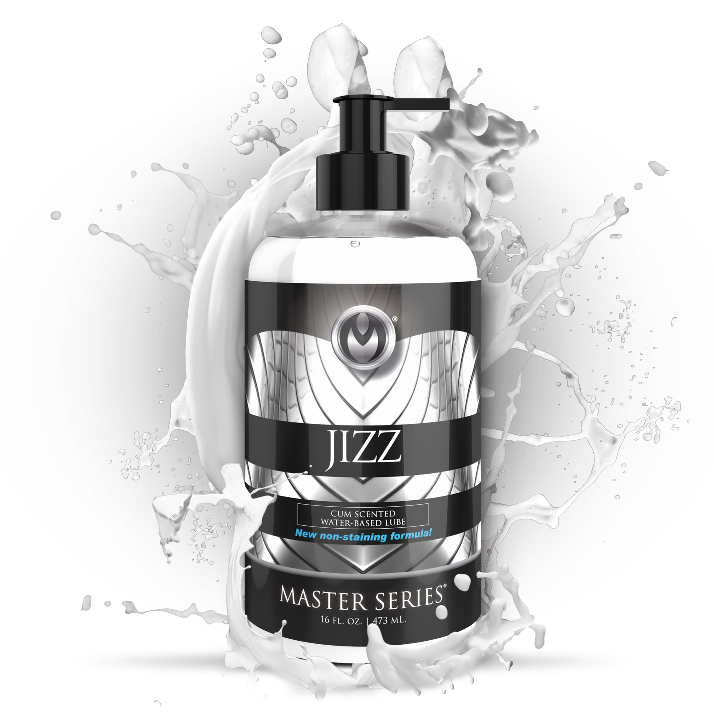 Jizz Cum-Scented Water-Based Lube 16oz