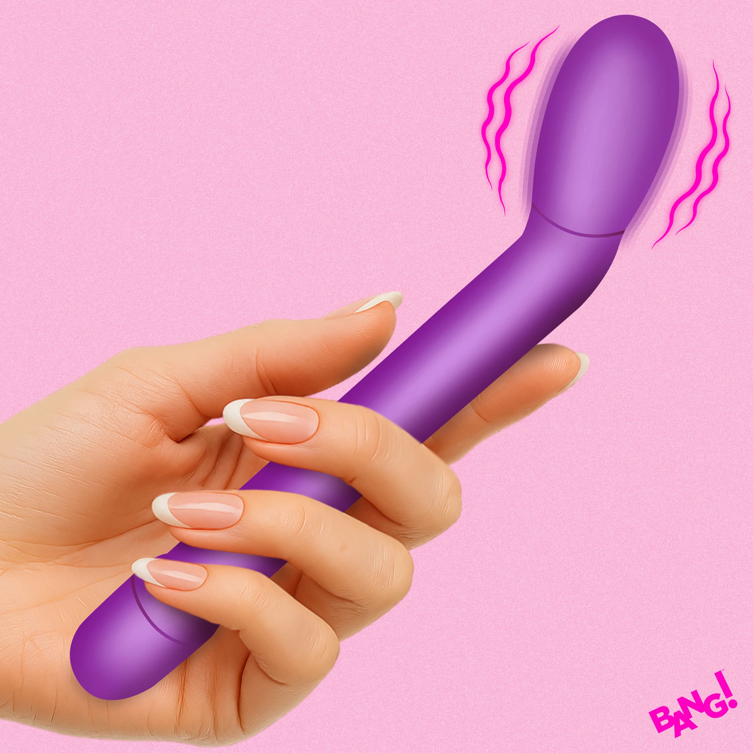 Slim G-Spot Vibrator - Purple