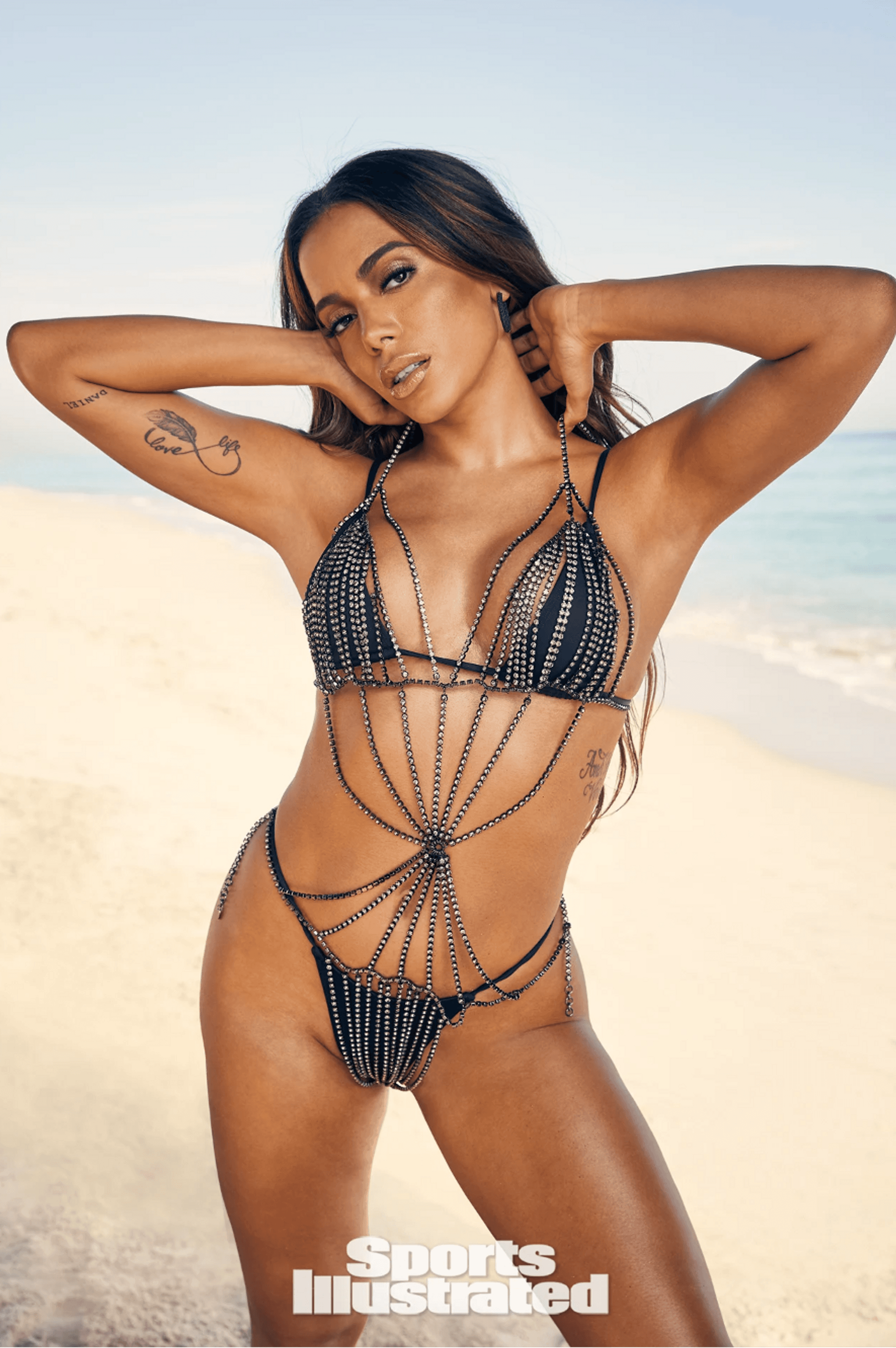 Anitta Black Bikini set SI