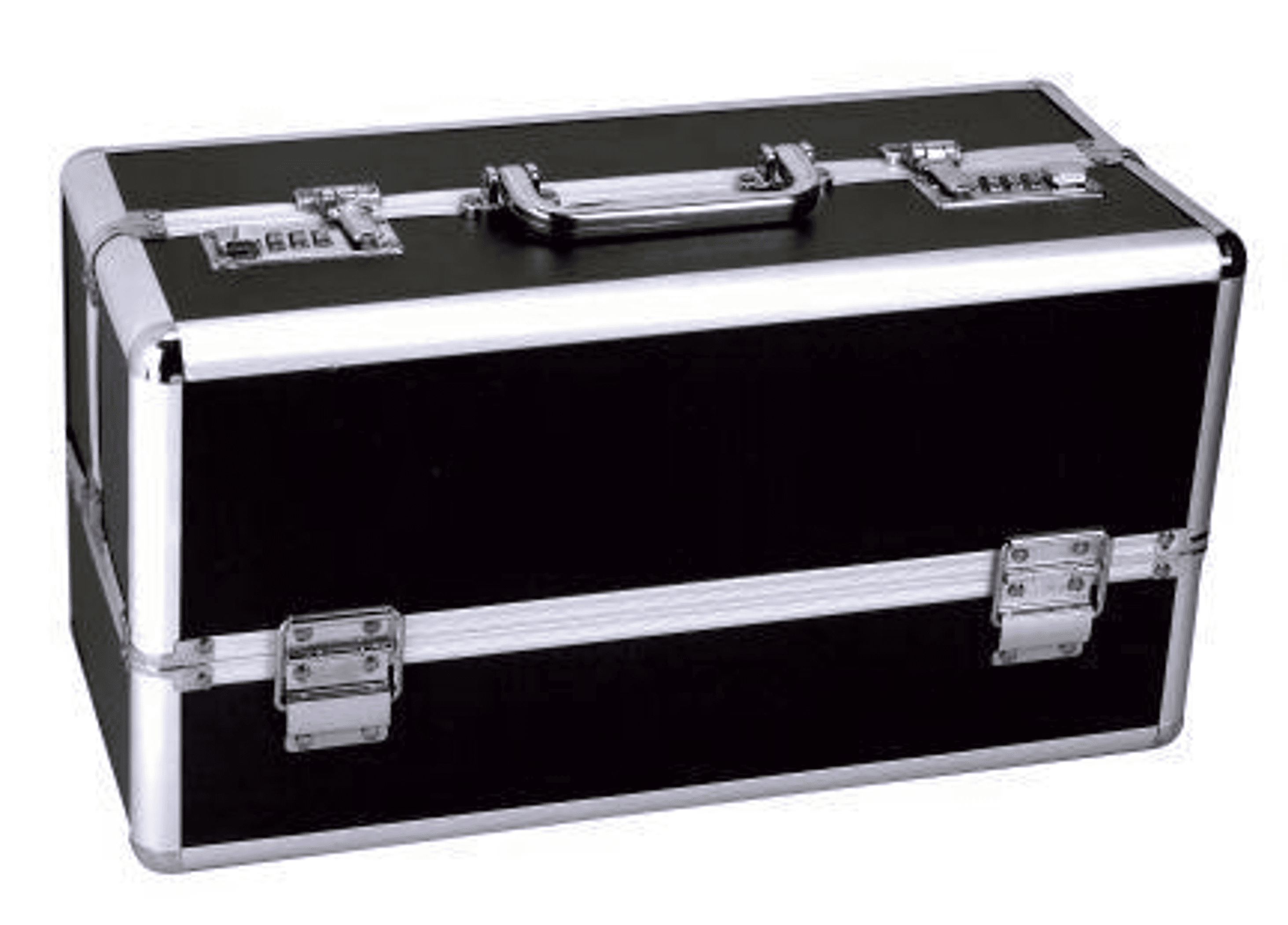 LOCKABLE VIBRATOR CASE BLACK LARGE