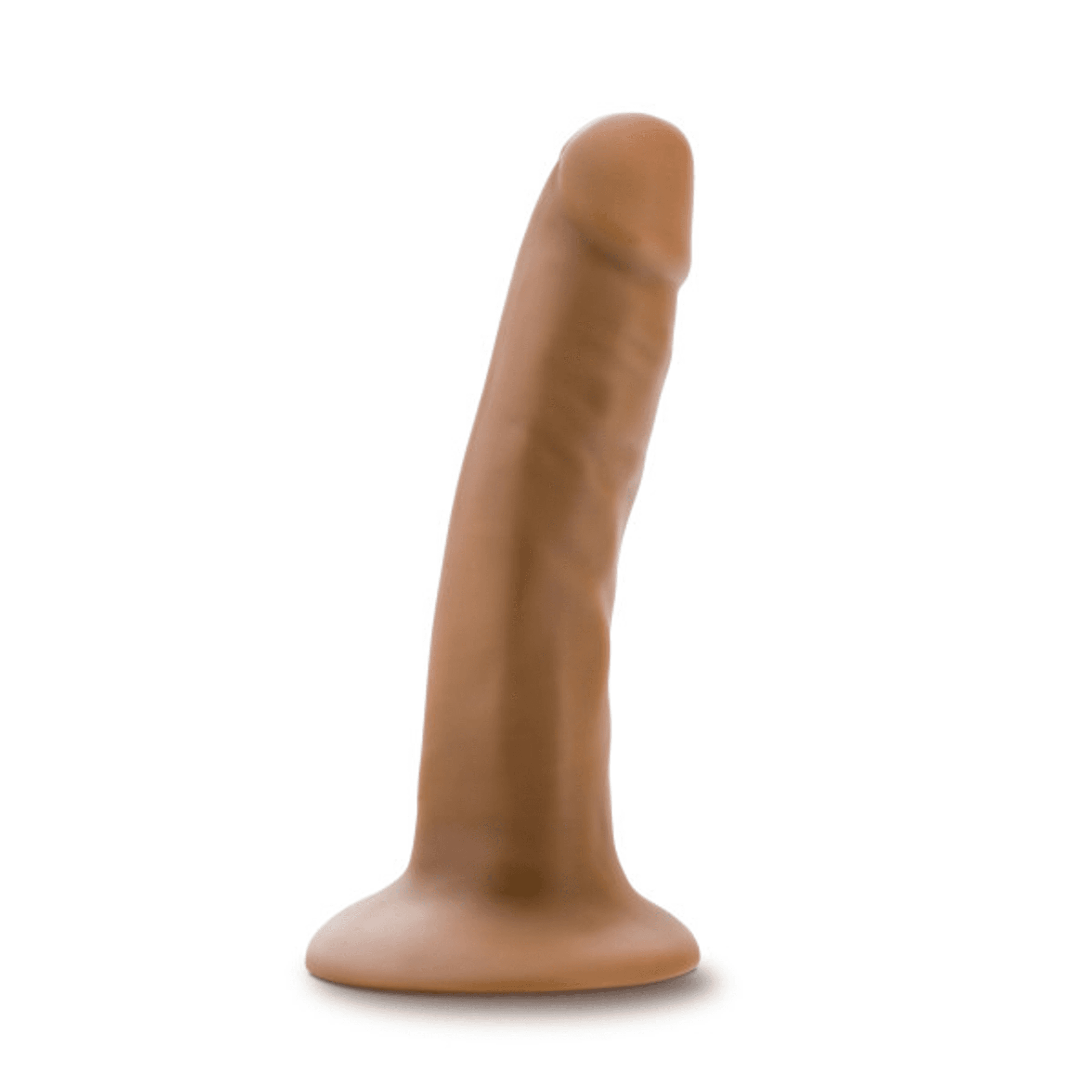 DR SKIN 5.5 COCK W/ SUCTION CUP MOCHA "