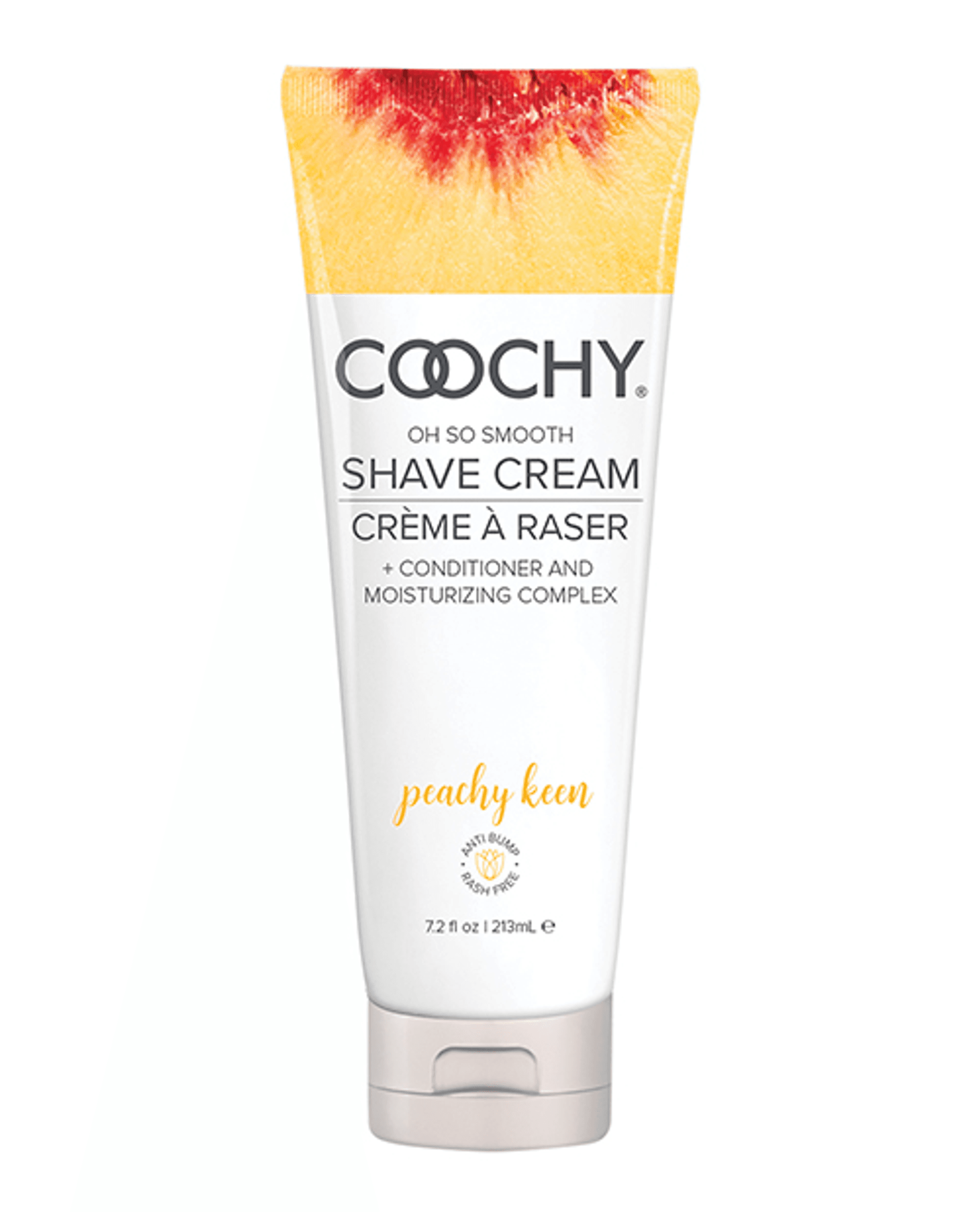 COOCHY SHAVE CREAM PEACHY KEEN 7.2 FL OZ