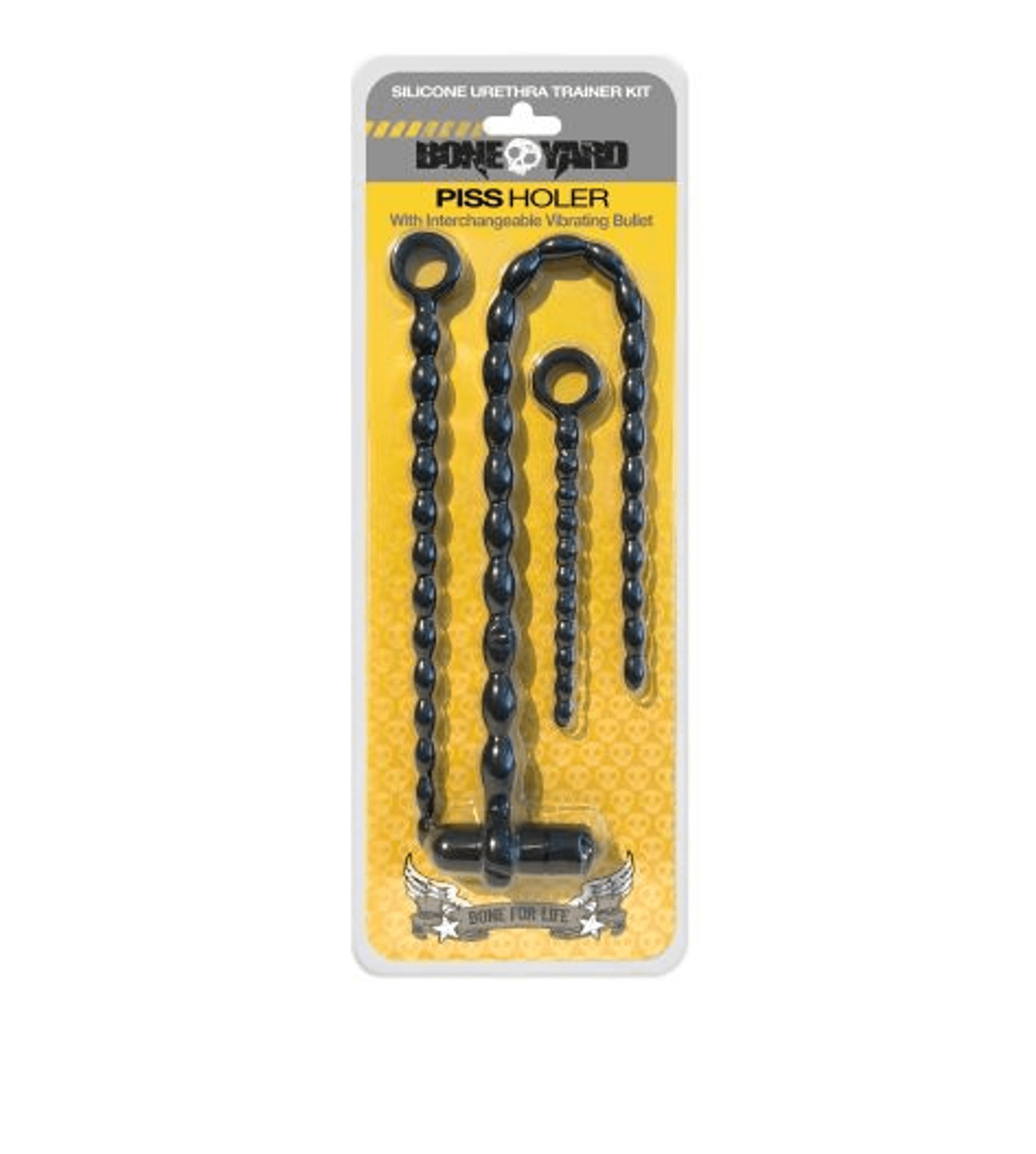BONEYARD PISS HOLER W/ INTERCHANGEABLE VIBRATING BULLET