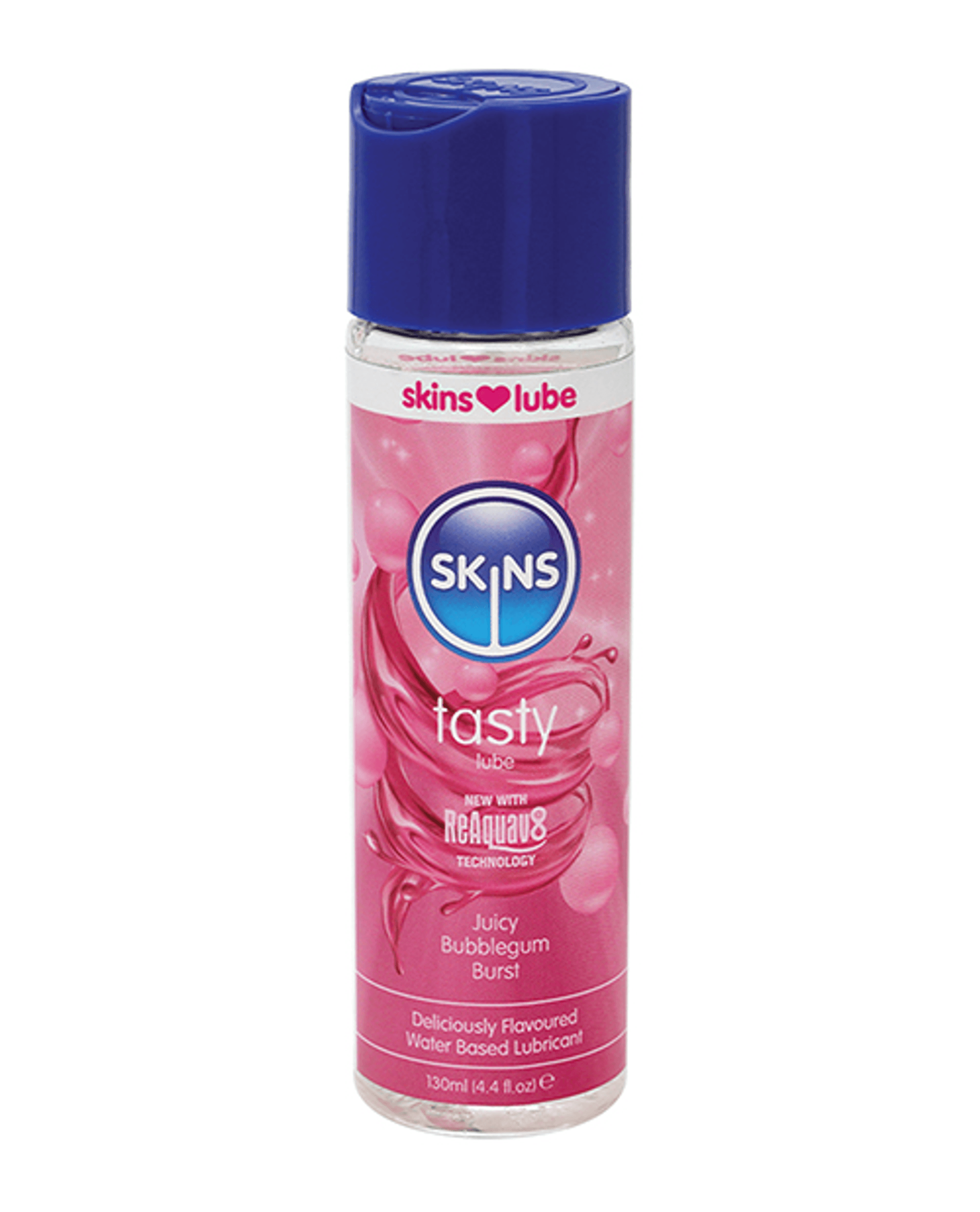 SKINS BUBBLEGUM WATER BASED LUBE 4.4 FL OZ