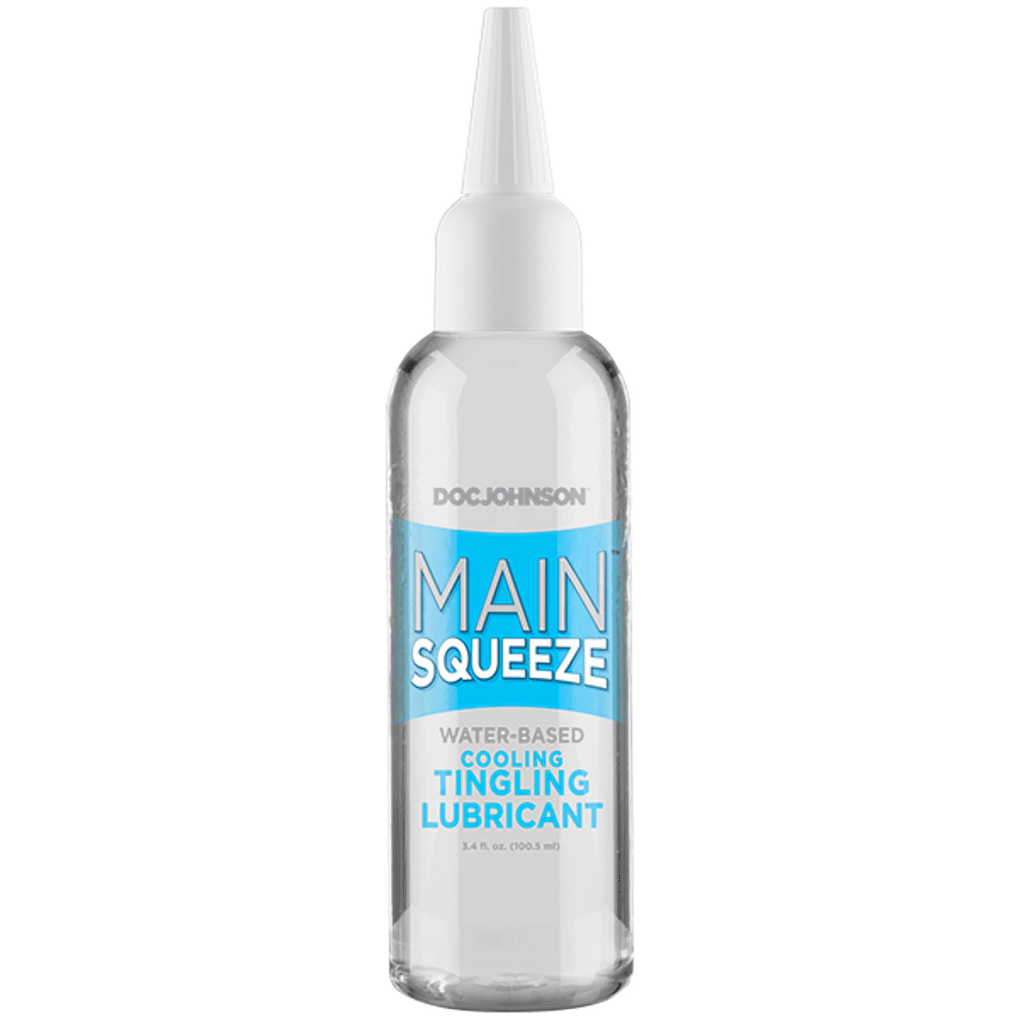 MAIN SQUEEZE COOLING TINGLING WATER BASED LUBRICANT 3.4 OZ