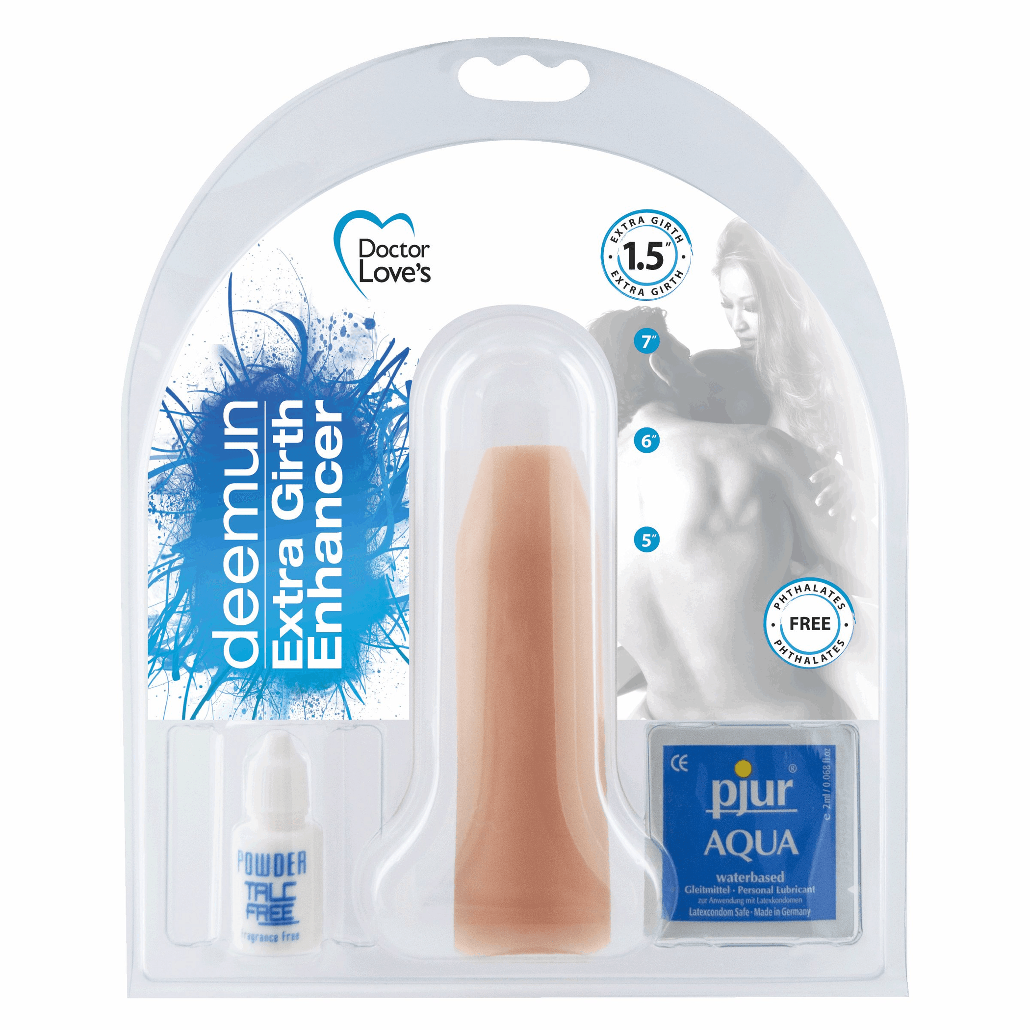 DEEMUN EXTRA GIRTH ENHANCER 7IN X 1.5IN