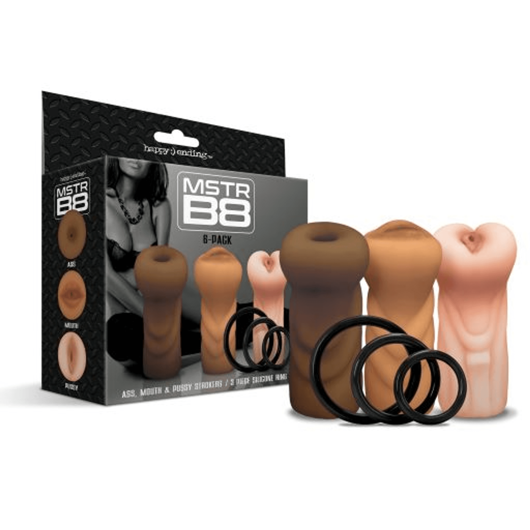 MSTR B8 6 PK 3PC STROKER KIT
