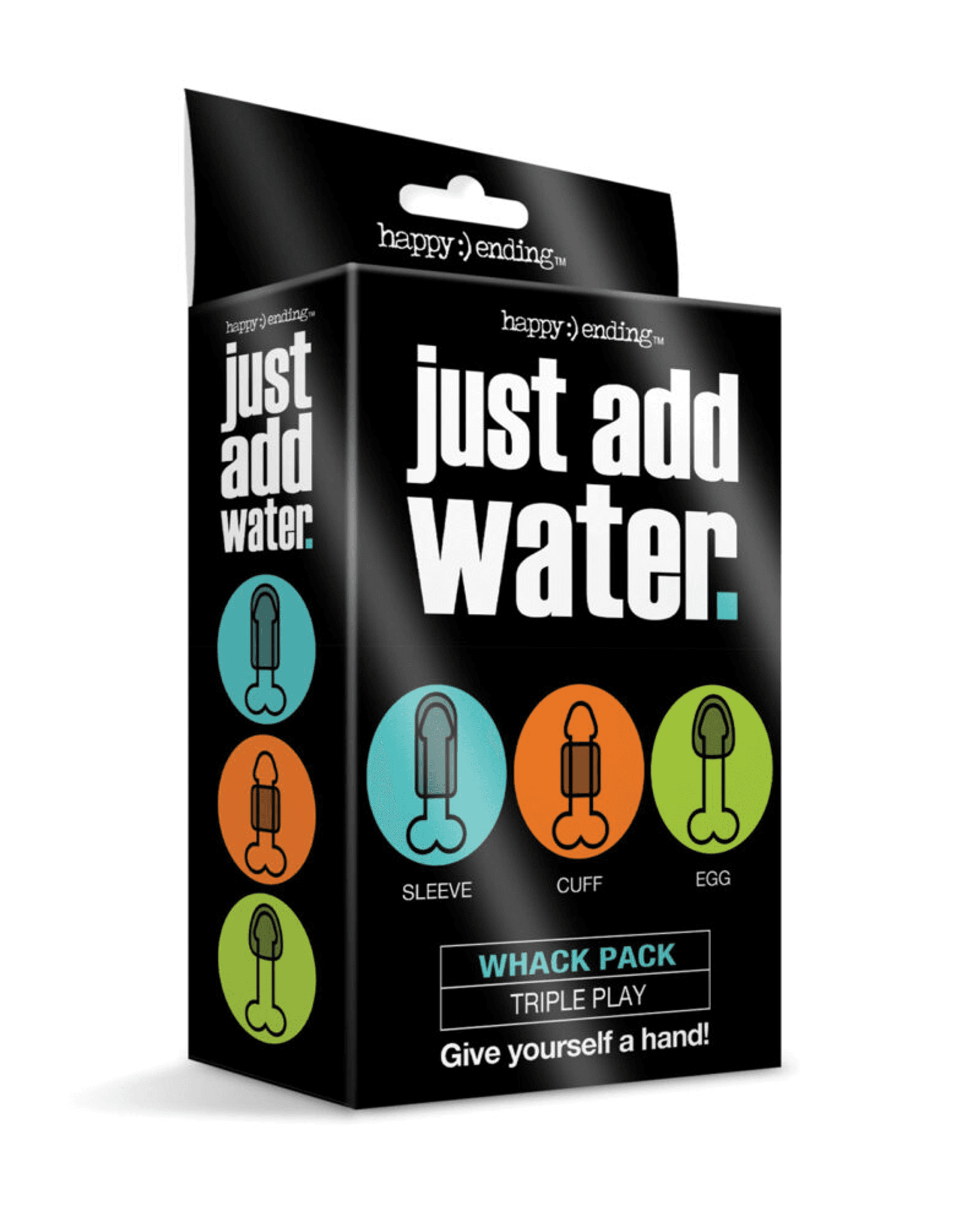 HAPPY ENDING JUST ADD WATER WHACK PACK TRIPLE PLAY