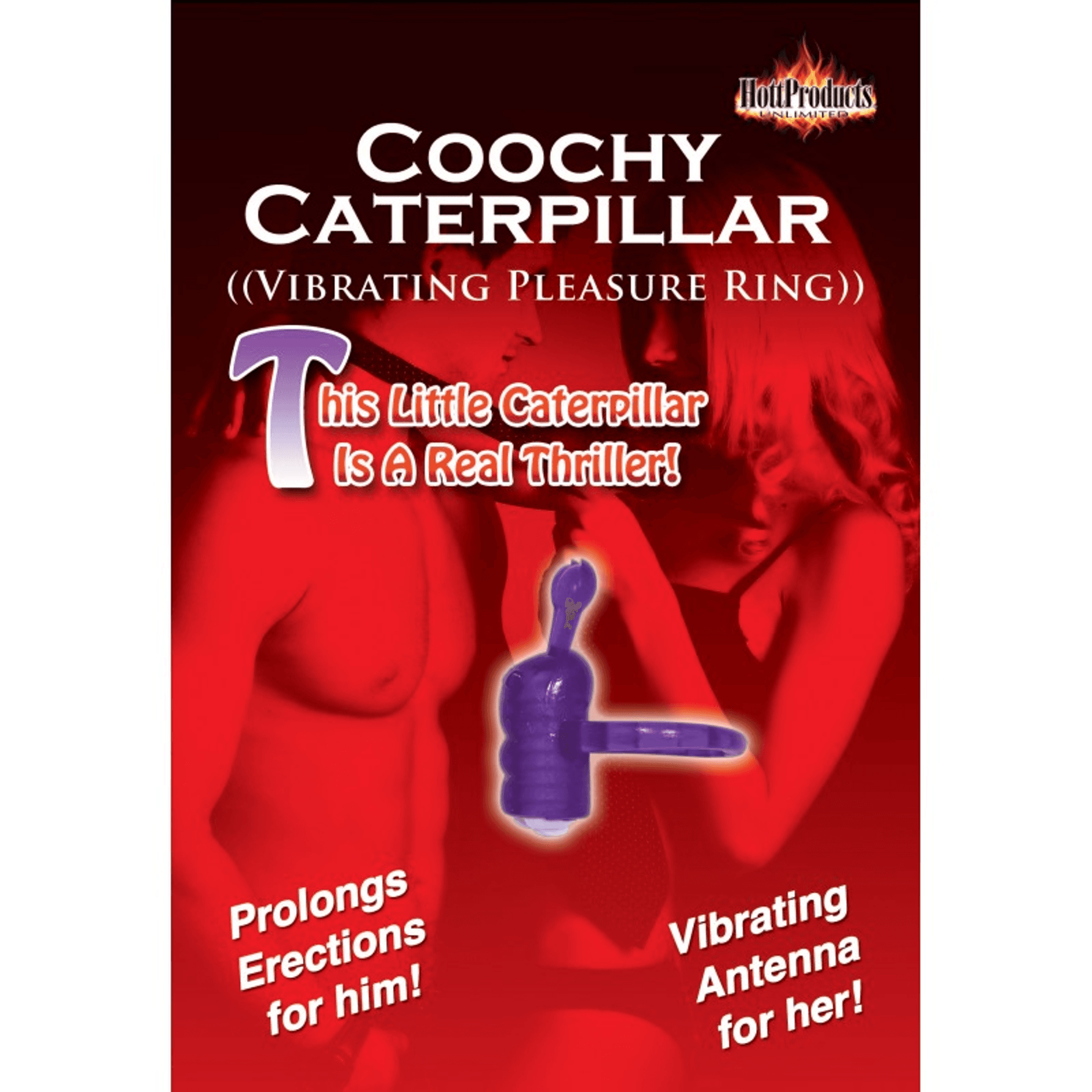 HORNY HONEY COOCHY CATERPILLAR PURPLE