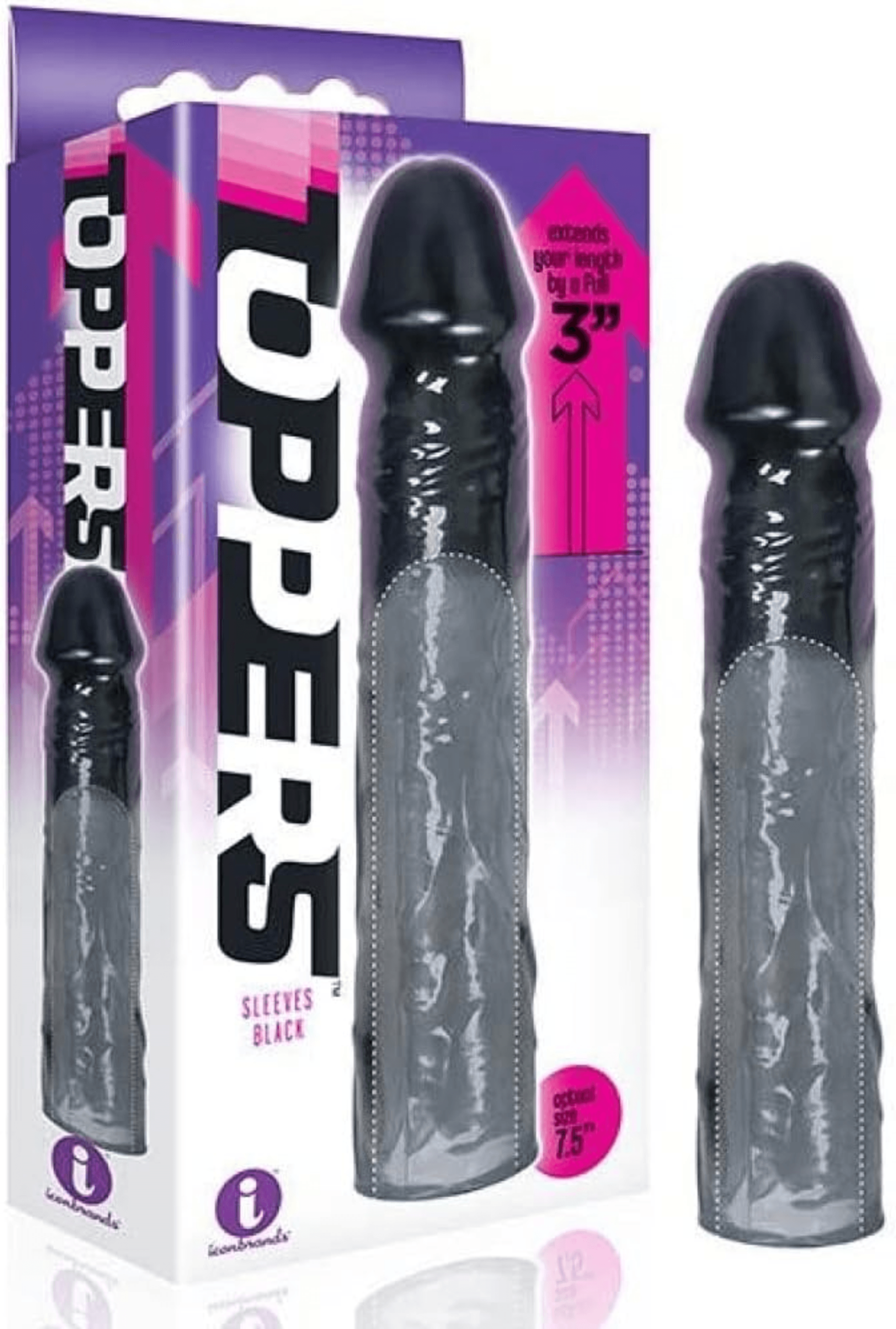 9'S TOPPERS BLACK EXTENDER