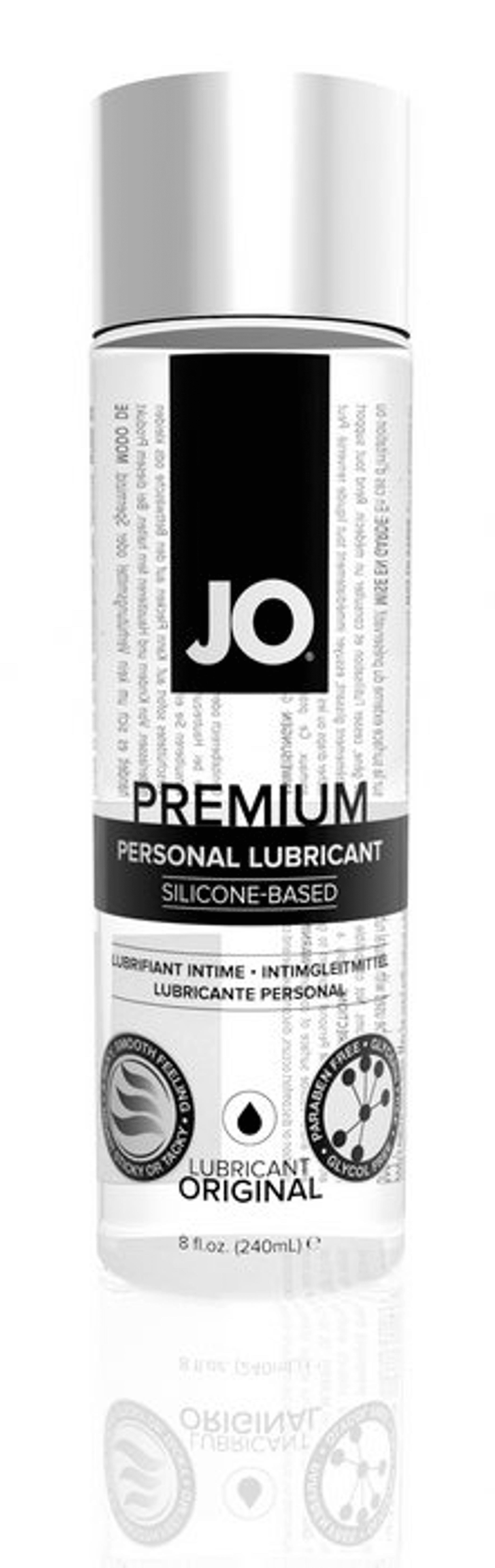JO PREMIUM SILICONE LUBE 8 OZ