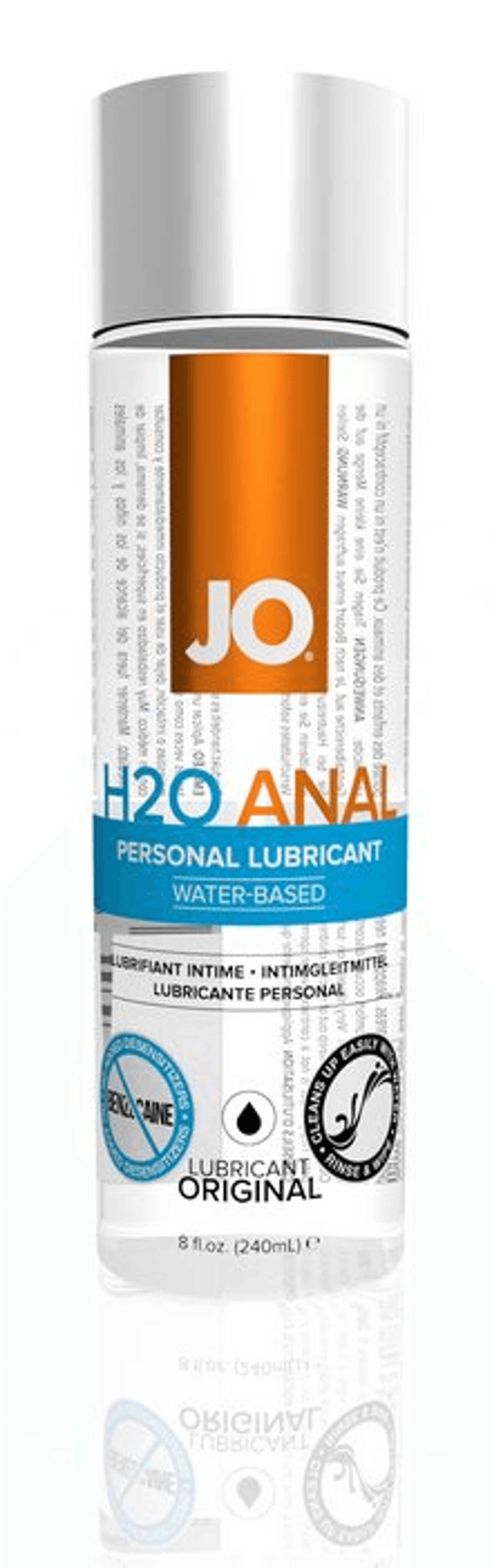 JO 8 OZ ANAL H2O LUBRICANT