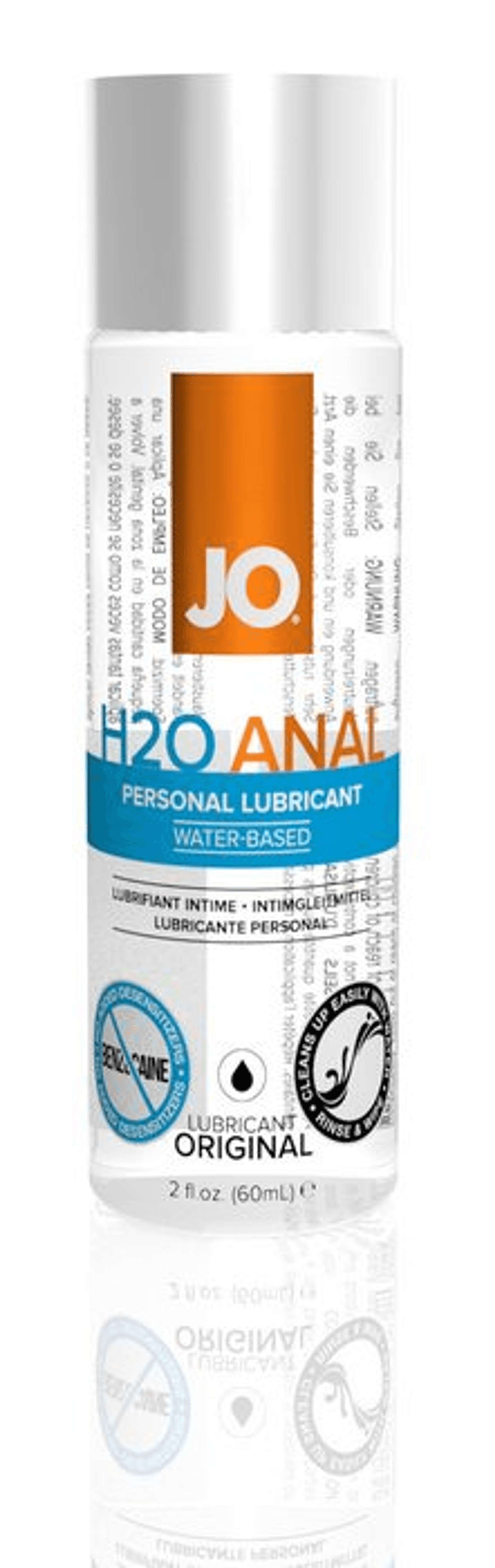 JO 2 OZ ANAL H2O LUBRICANT