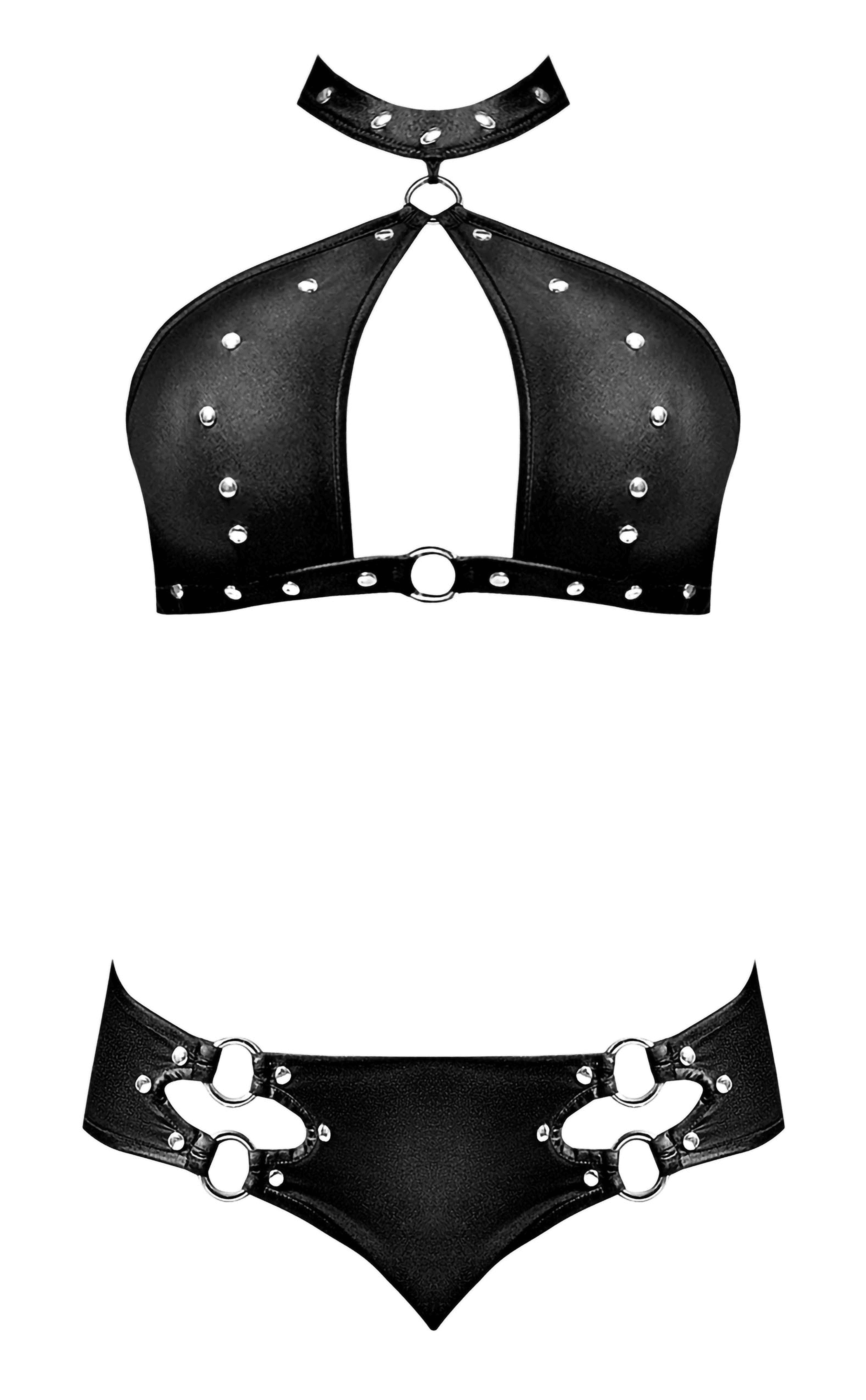 LUST FETISH JUNO BLACK L/XL