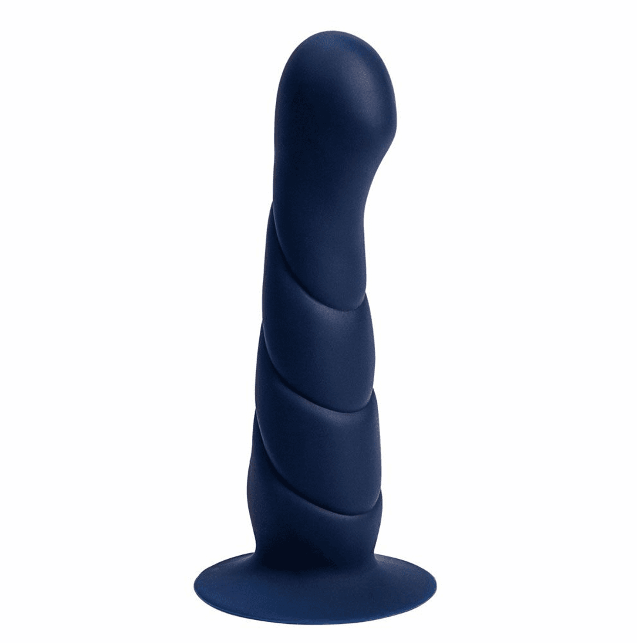 MARIN 8 IN POSABLE SILICONE DONG BLUE