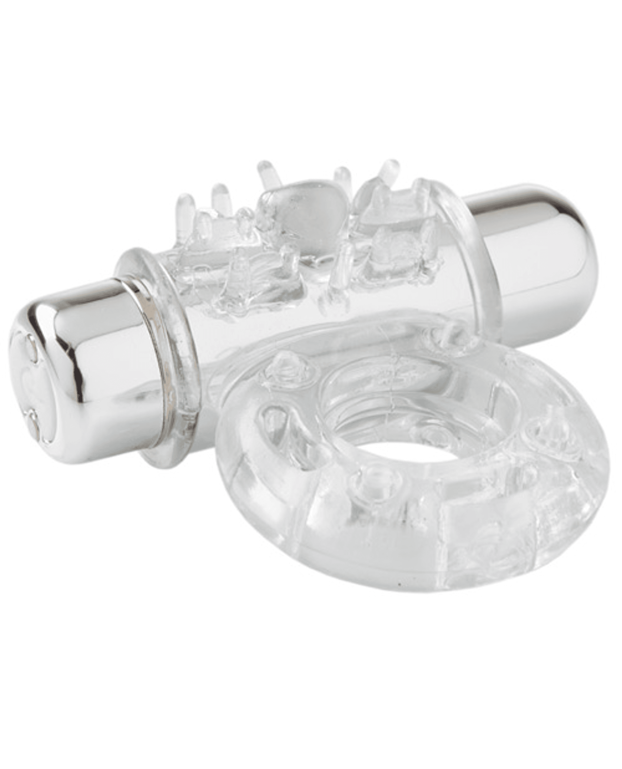 SENSUELLE BULLET RING CLEAR
