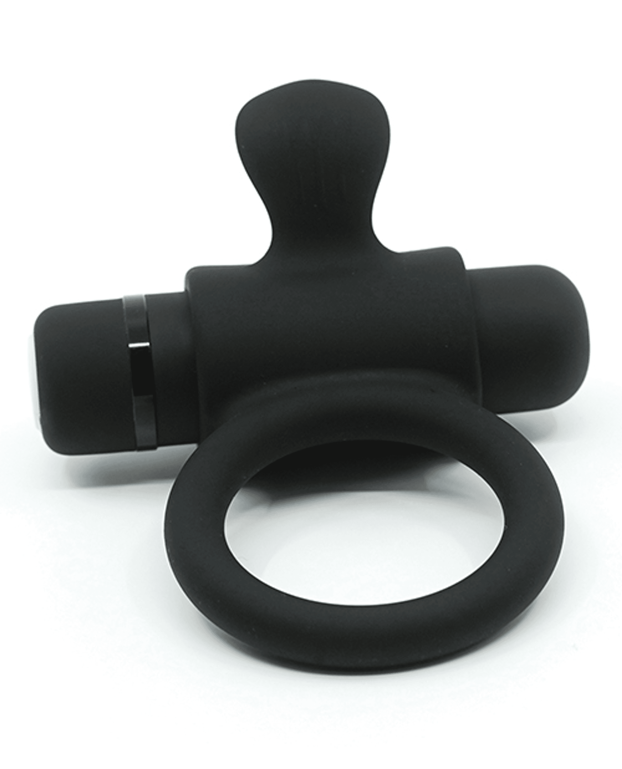 SENSUELLE SILICONE BULL RING BLACK